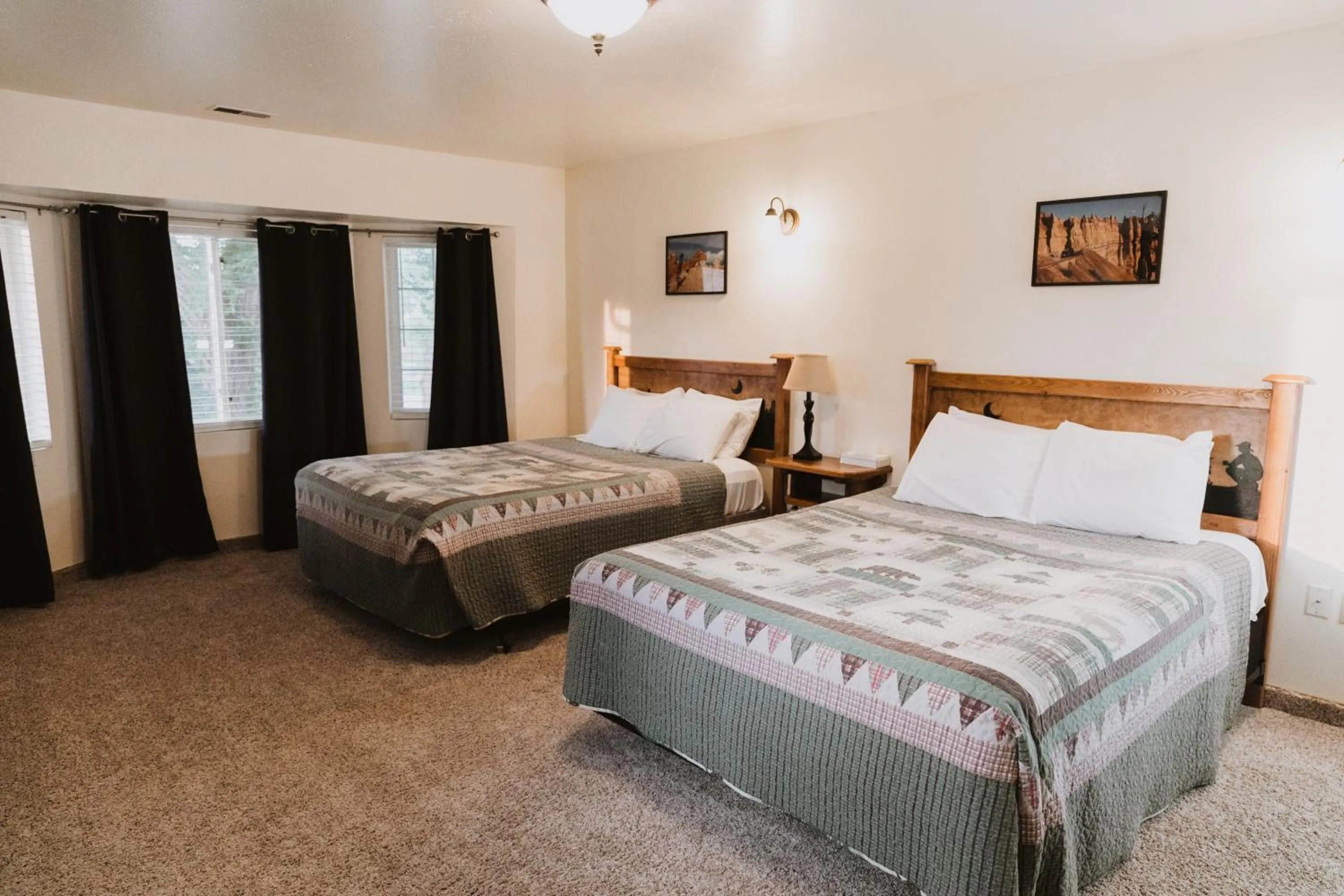 Bed in Bryce Pioneer Village