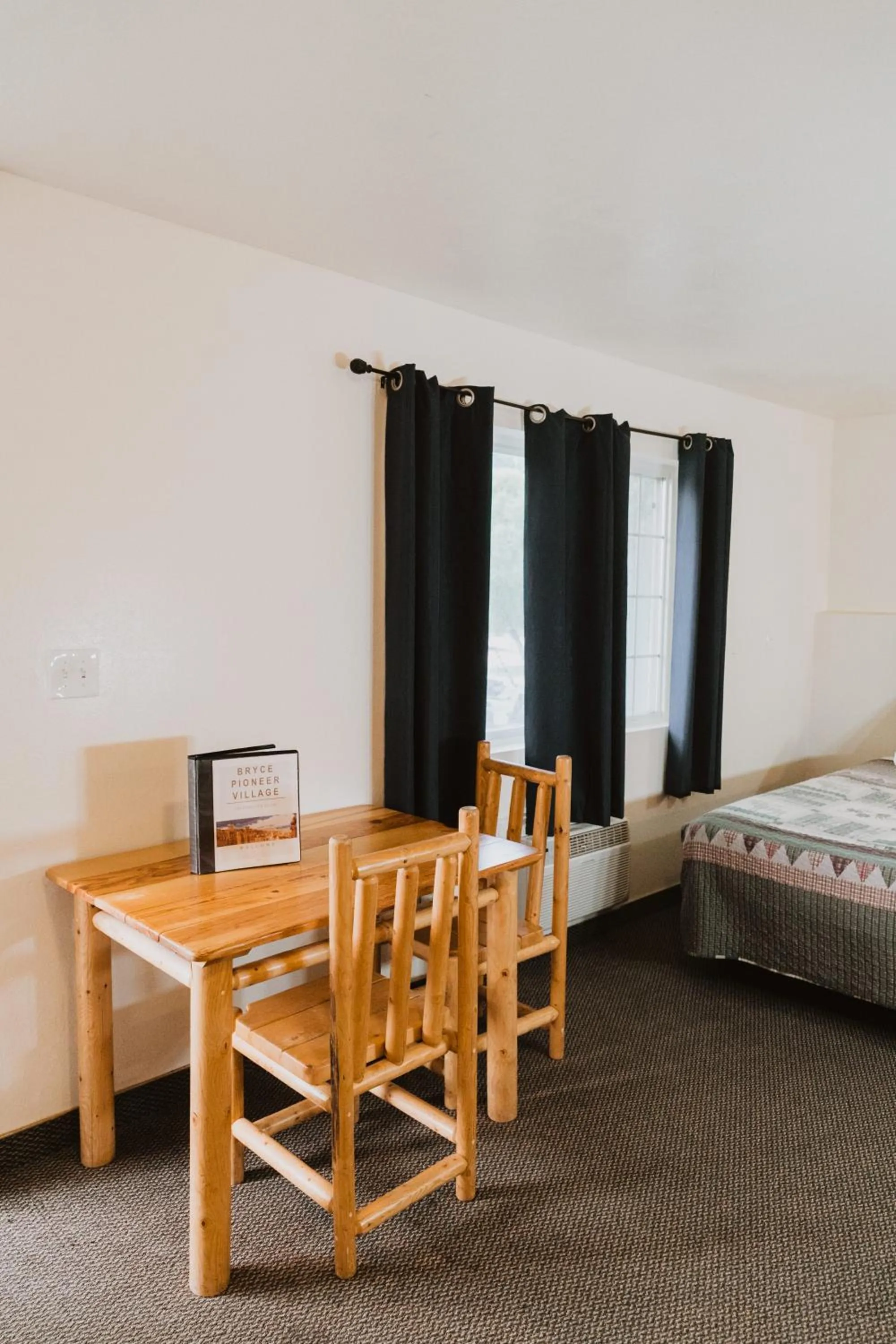 Bed in Bryce Pioneer Village