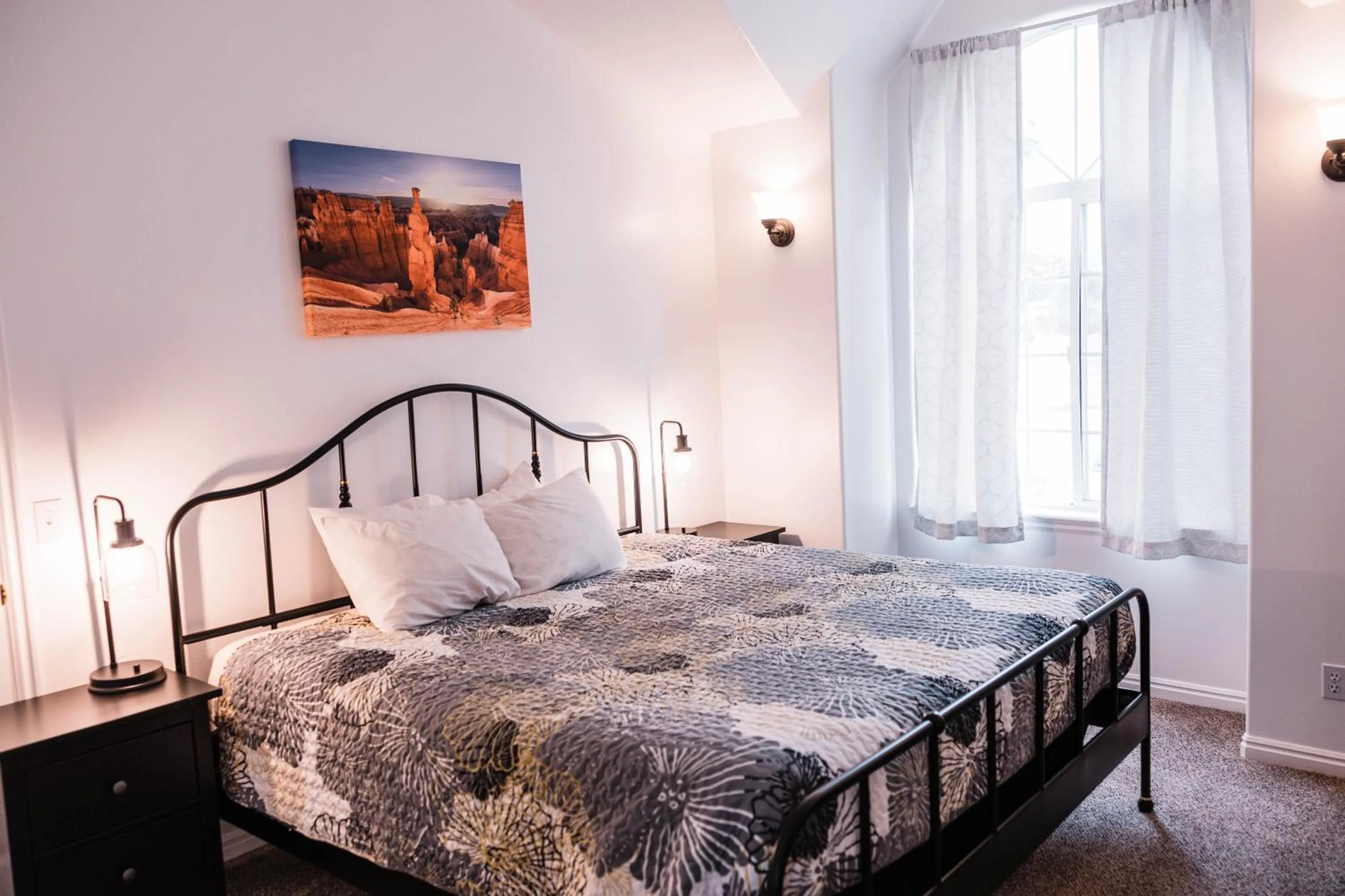 Bed in Bryce Pioneer Village