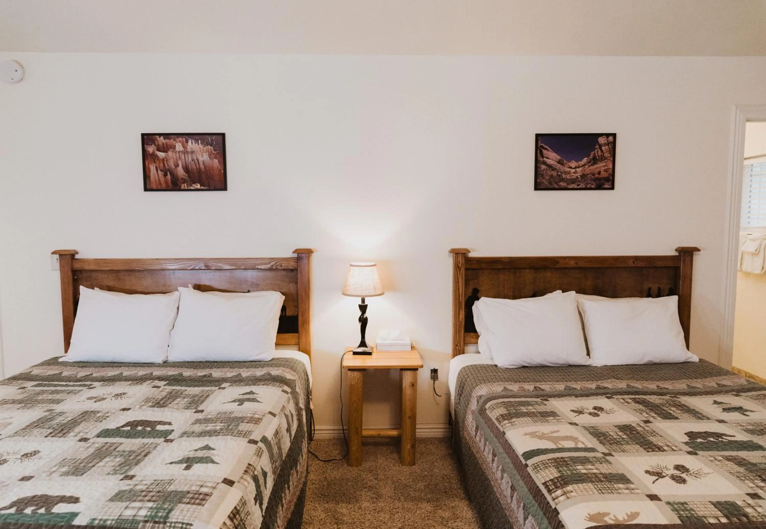 Bed in Bryce Pioneer Village