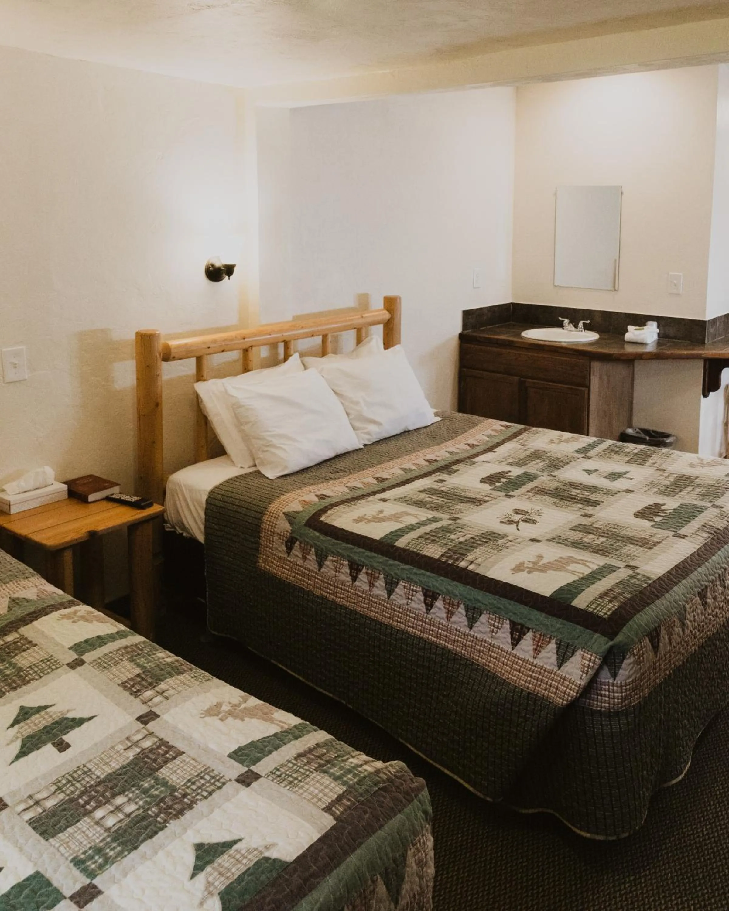 Bed in Bryce Pioneer Village