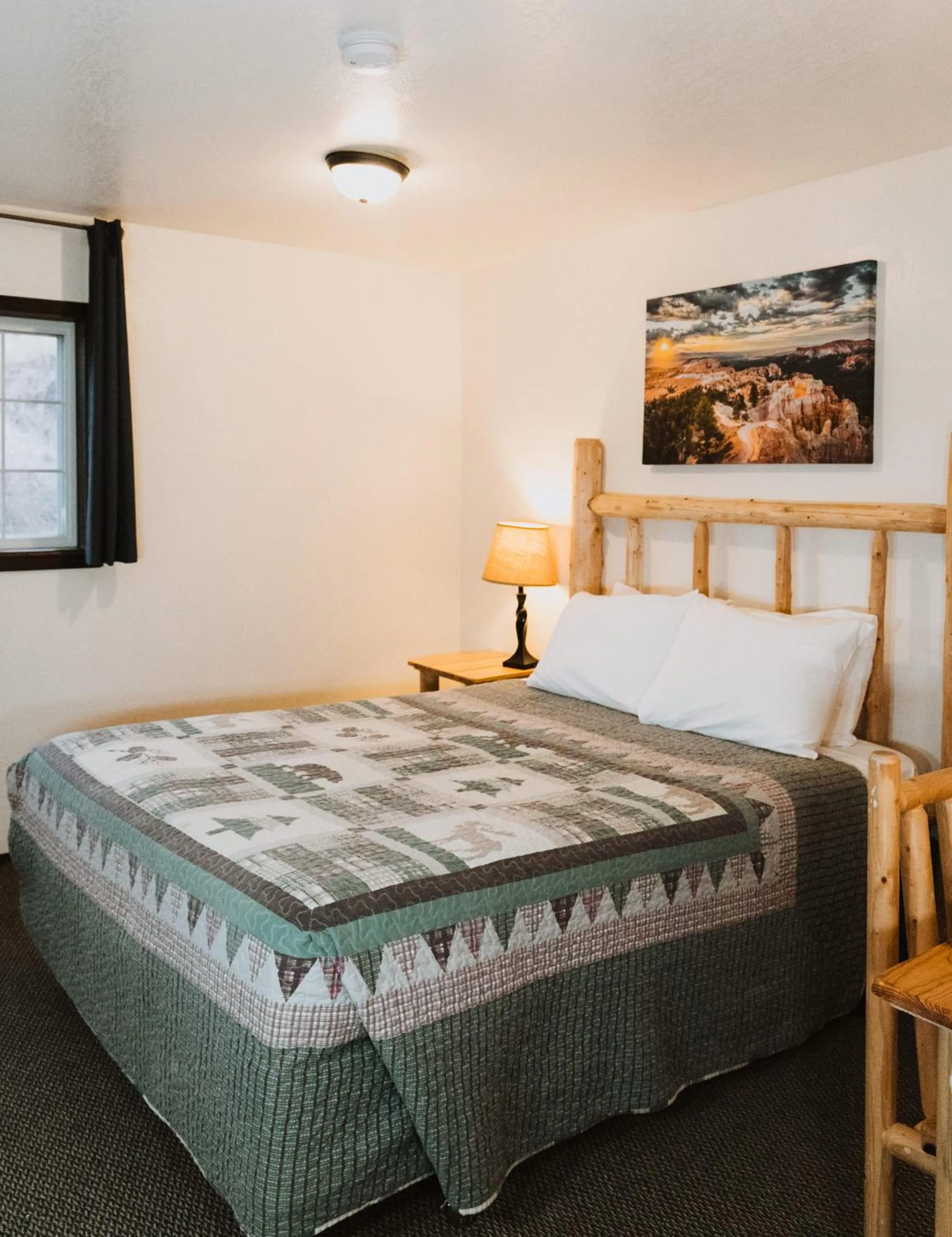 Bed in Bryce Pioneer Village