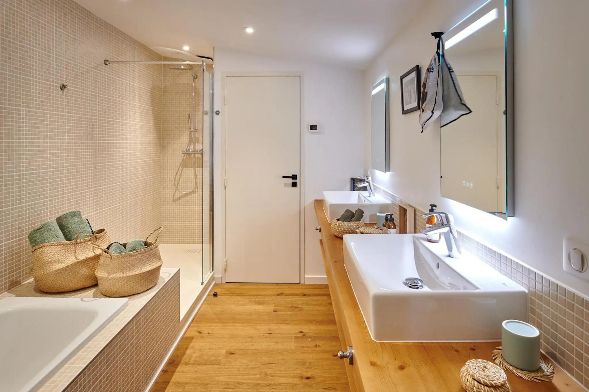 Shower in BEL AIR MAISON D'HOTES DES LANDES