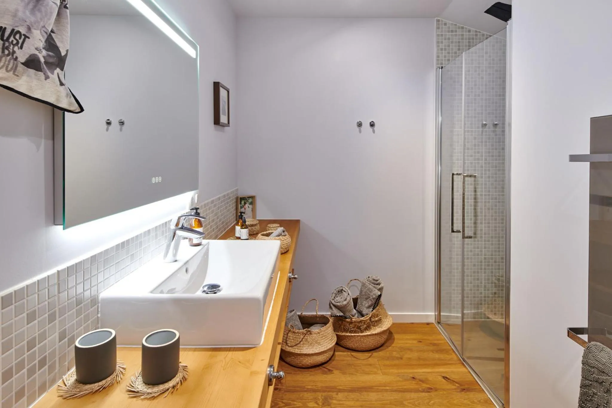 Shower in BEL AIR MAISON D'HOTES DES LANDES