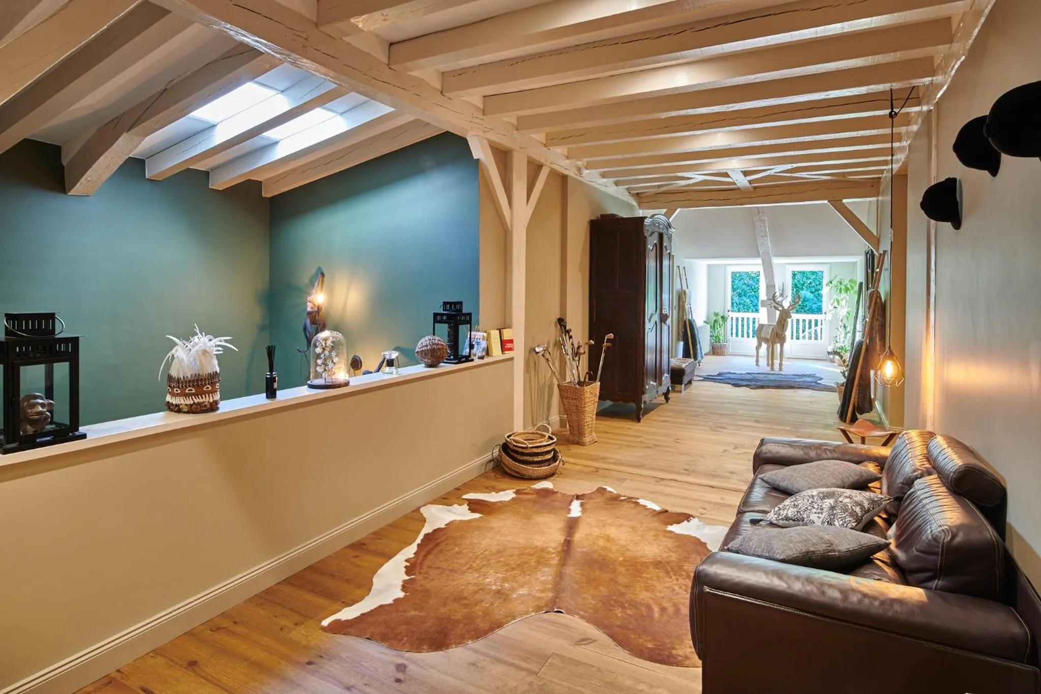 Lobby or reception in BEL AIR MAISON D'HOTES DES LANDES