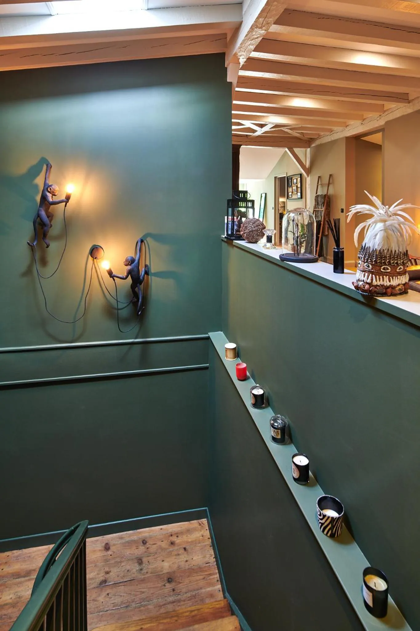 Lobby or reception in BEL AIR MAISON D'HOTES DES LANDES