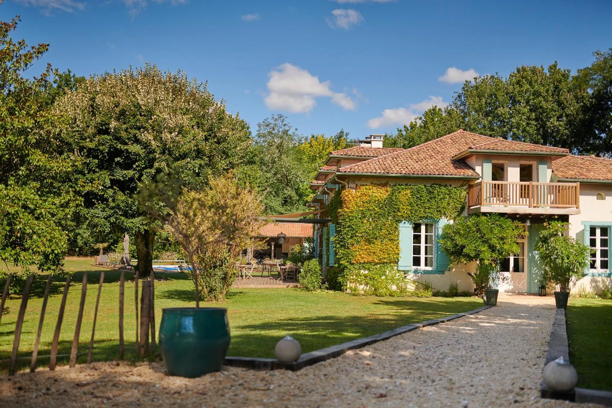 Facade/entrance in BEL AIR MAISON D'HOTES DES LANDES