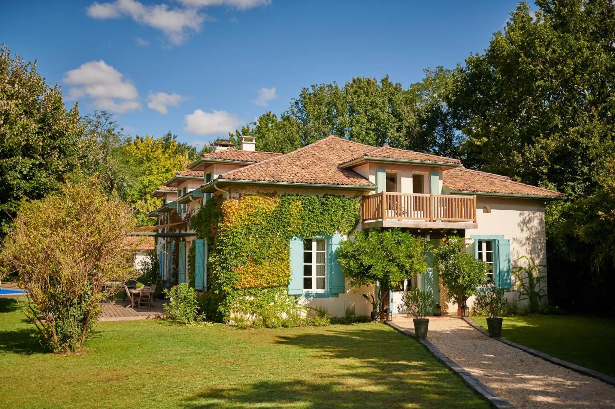 Facade/entrance in BEL AIR MAISON D'HOTES DES LANDES