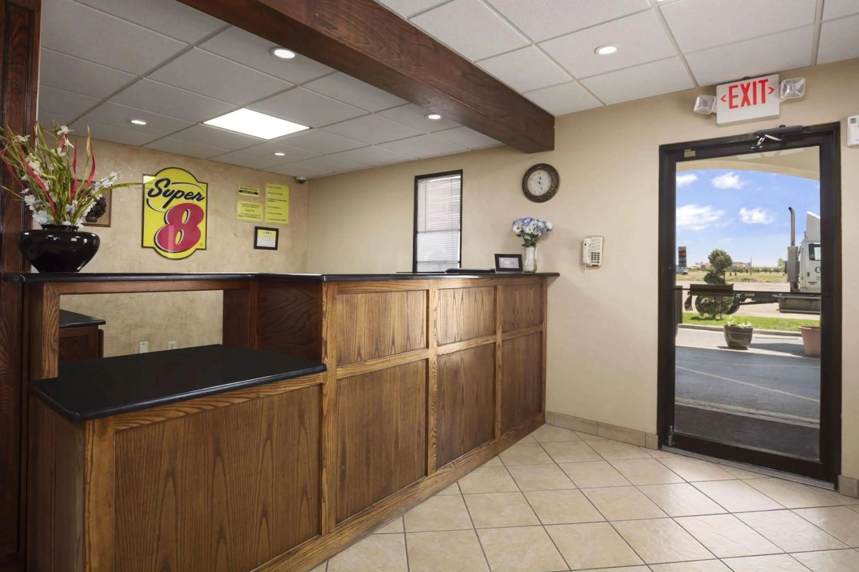 On site in Super 8 by Wyndham Amarillo