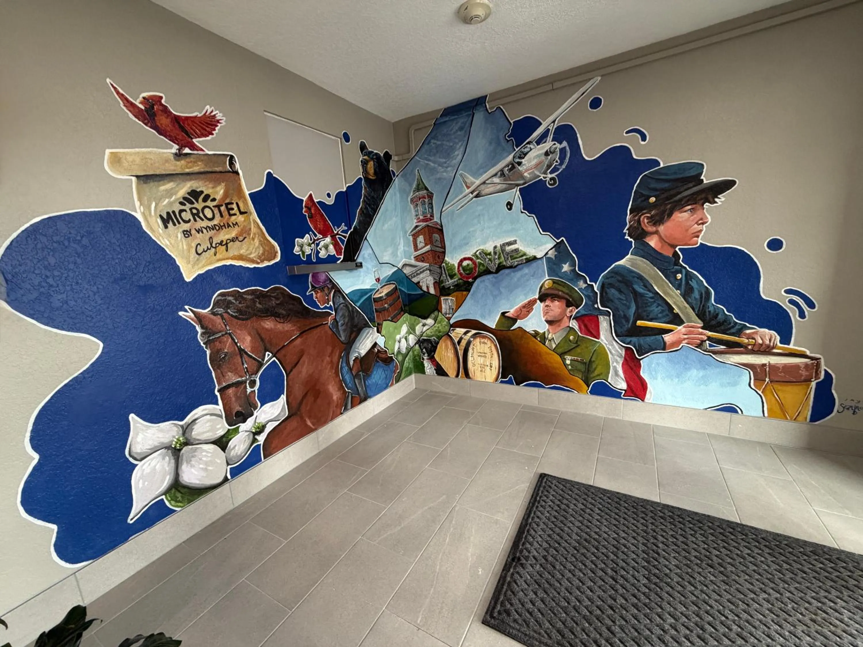 Lobby or reception in Microtel Inn & Suites by Wyndham Culpeper