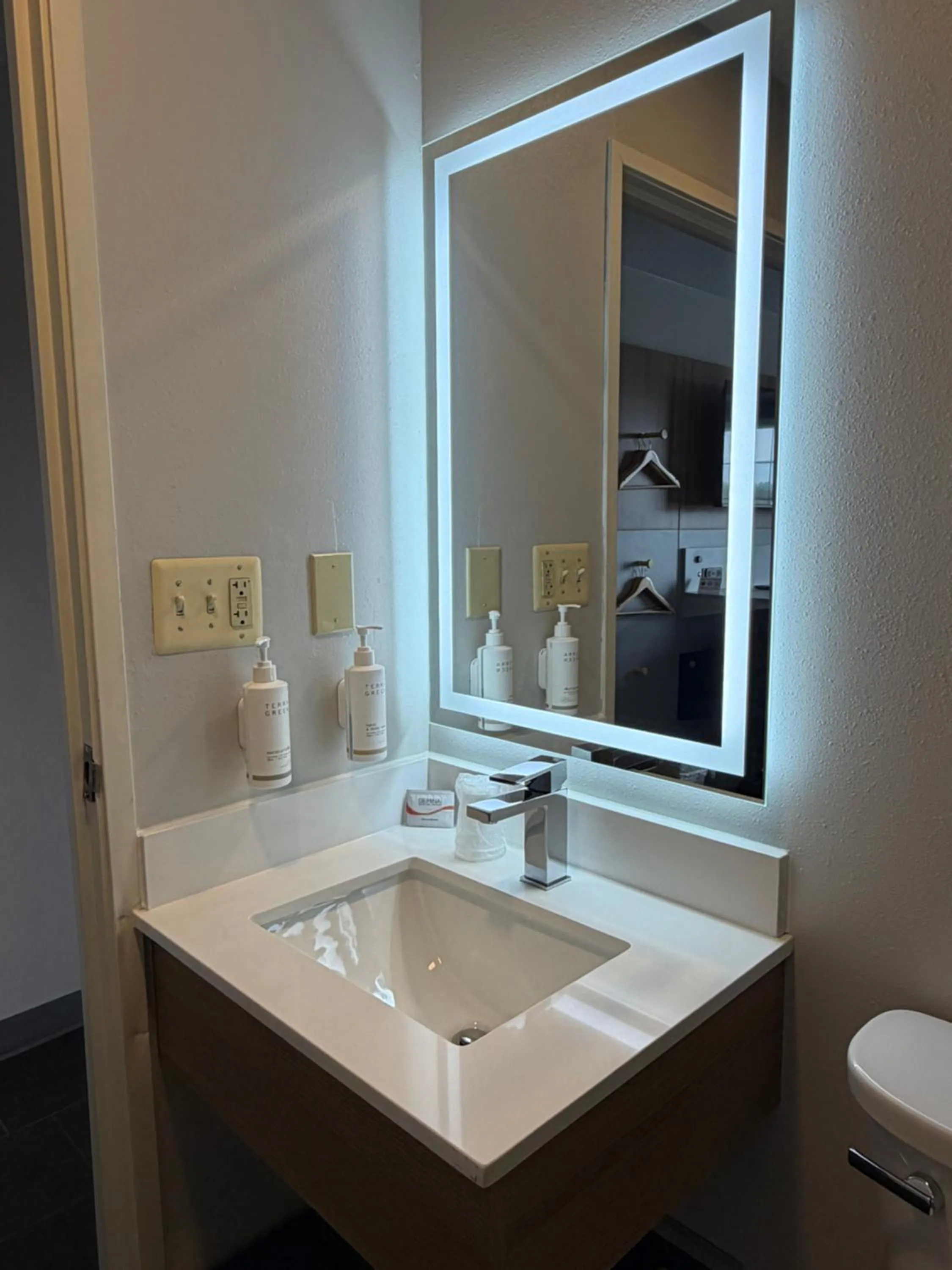Bathroom in Microtel Inn & Suites by Wyndham Culpeper
