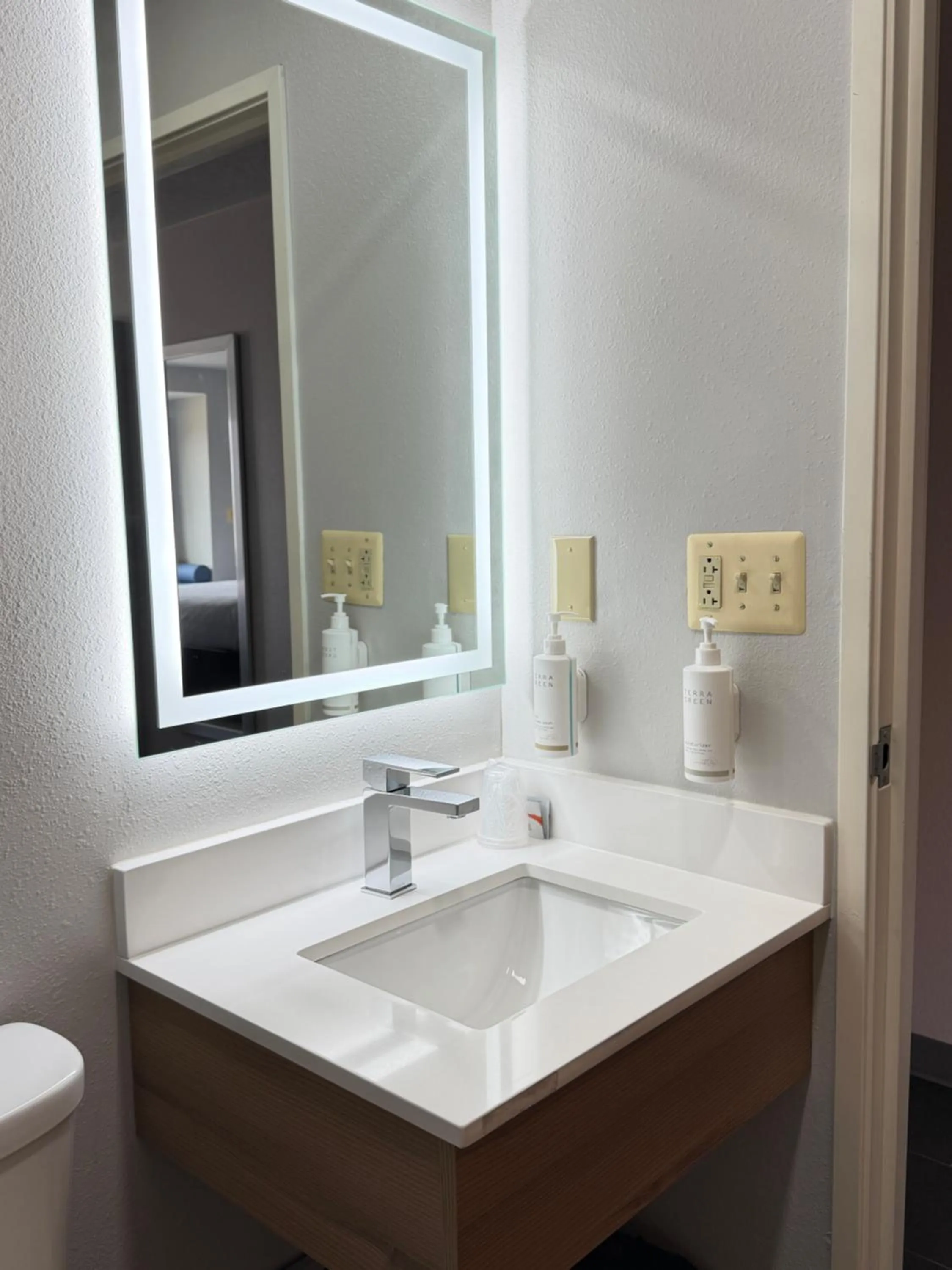Bathroom in Microtel Inn & Suites by Wyndham Culpeper