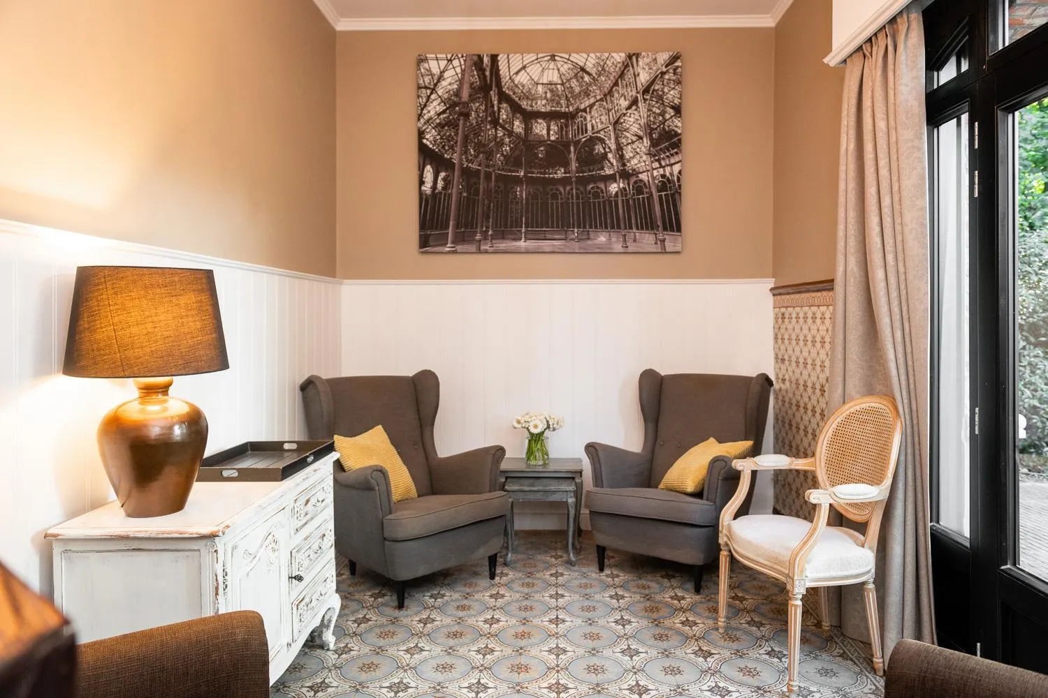 Living room in B&B Parkhuys