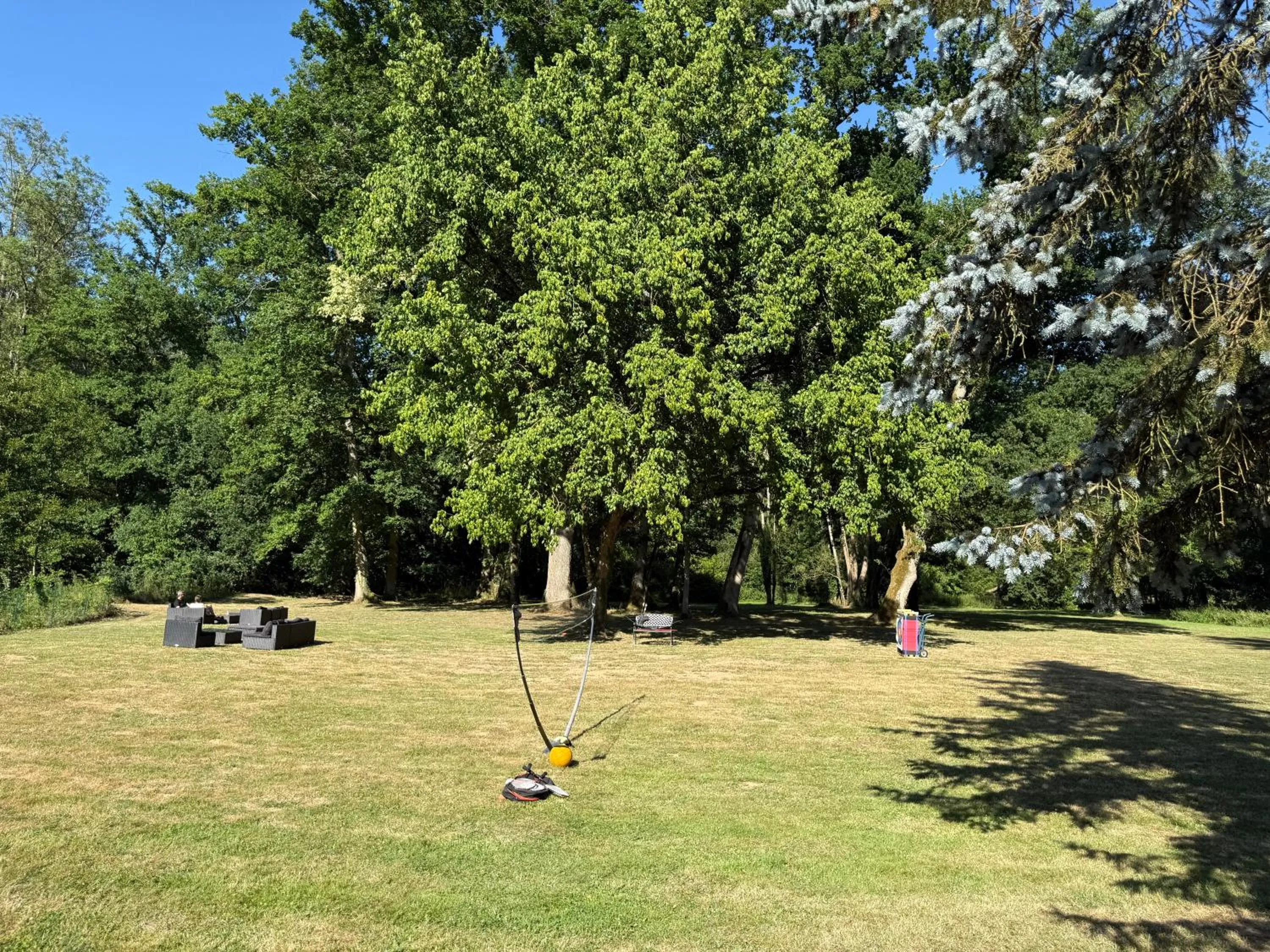 Garden in Le Moulin Bleu