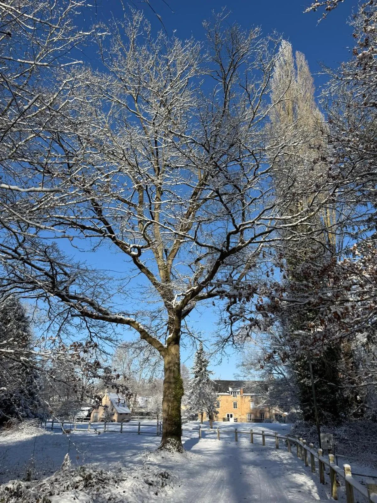 Natural landscape in Le Moulin Bleu