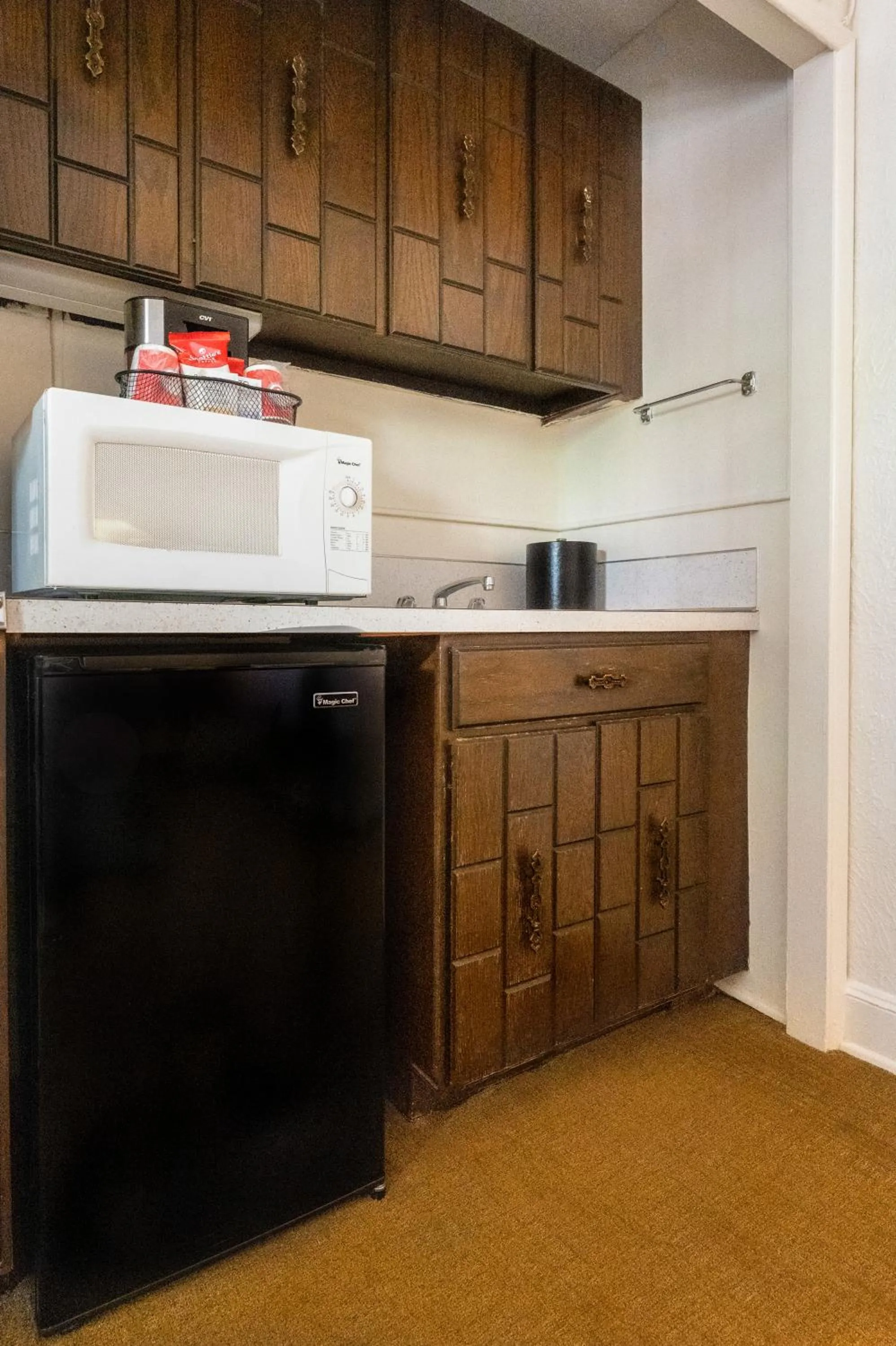 Kitchen or kitchenette in The Baroness Hotel