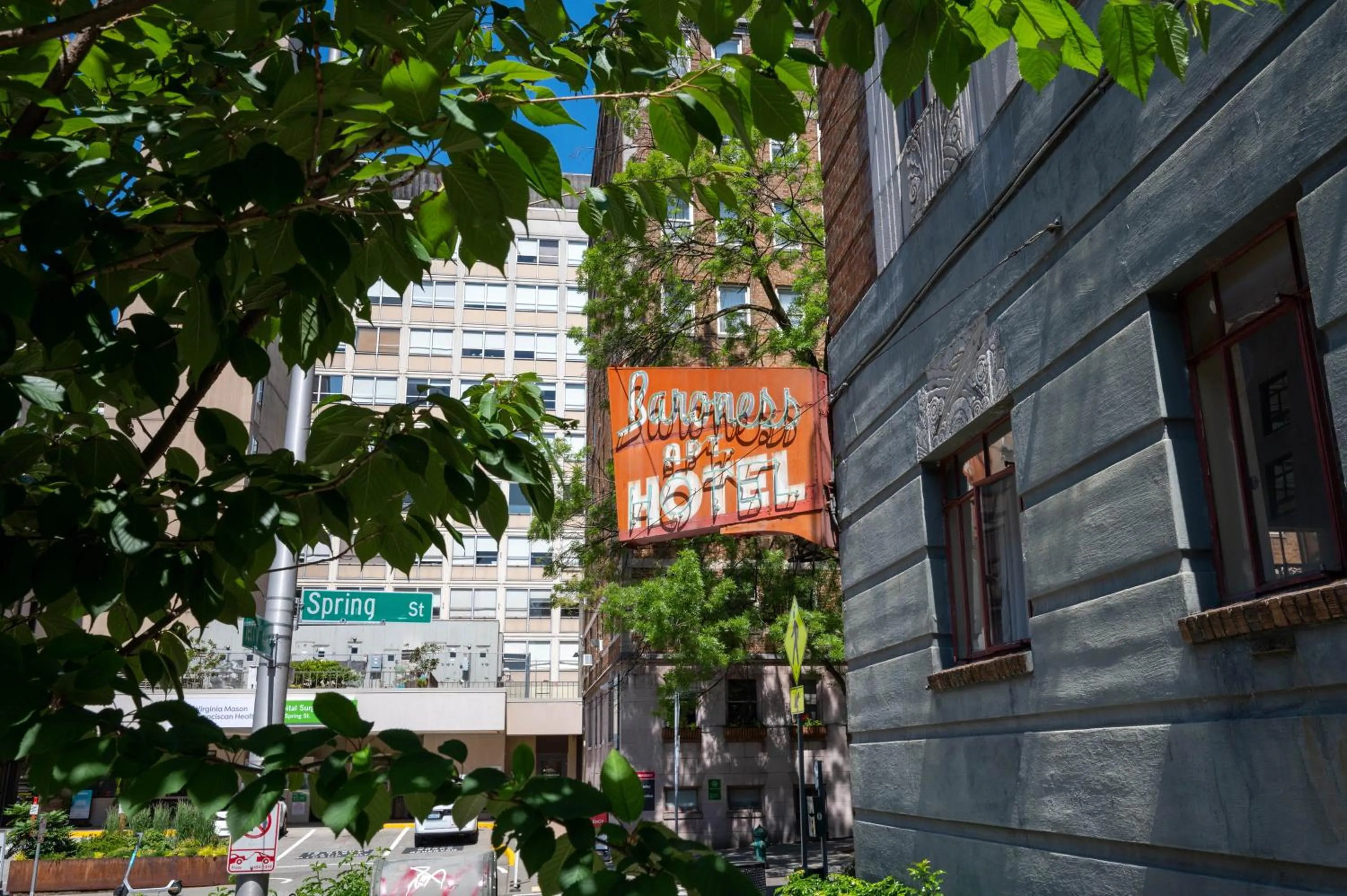Property building in The Baroness Hotel