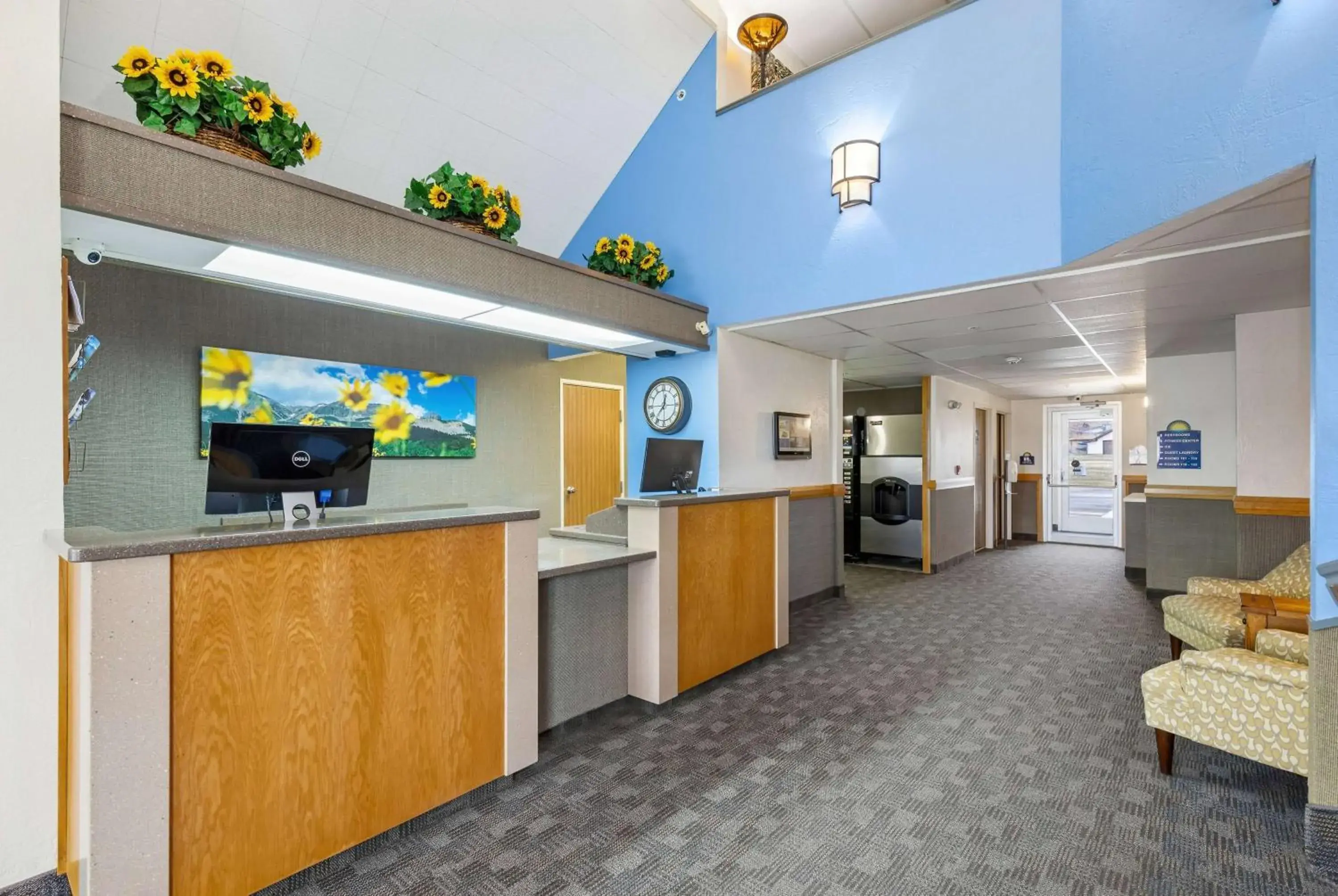 Lobby or reception in Days Inn by Wyndham Great Falls Lobby or reception in Days Inn by Wyndham Great Falls