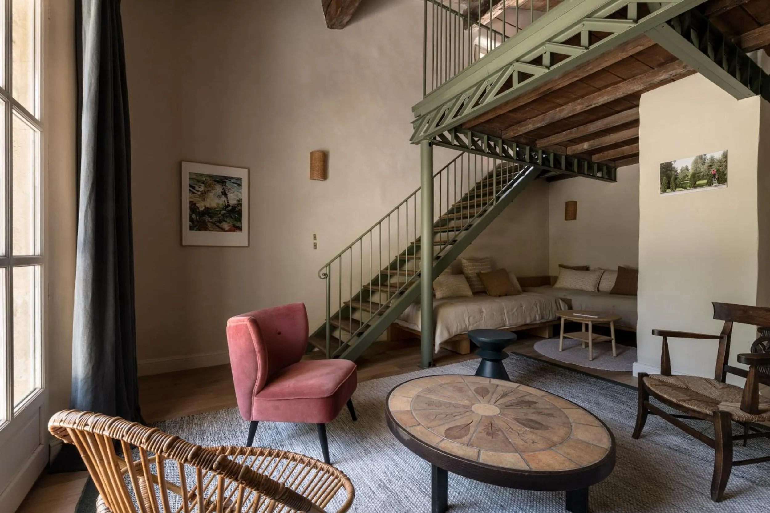 Seating area in Les Petites Maisons - Hameau des Baux