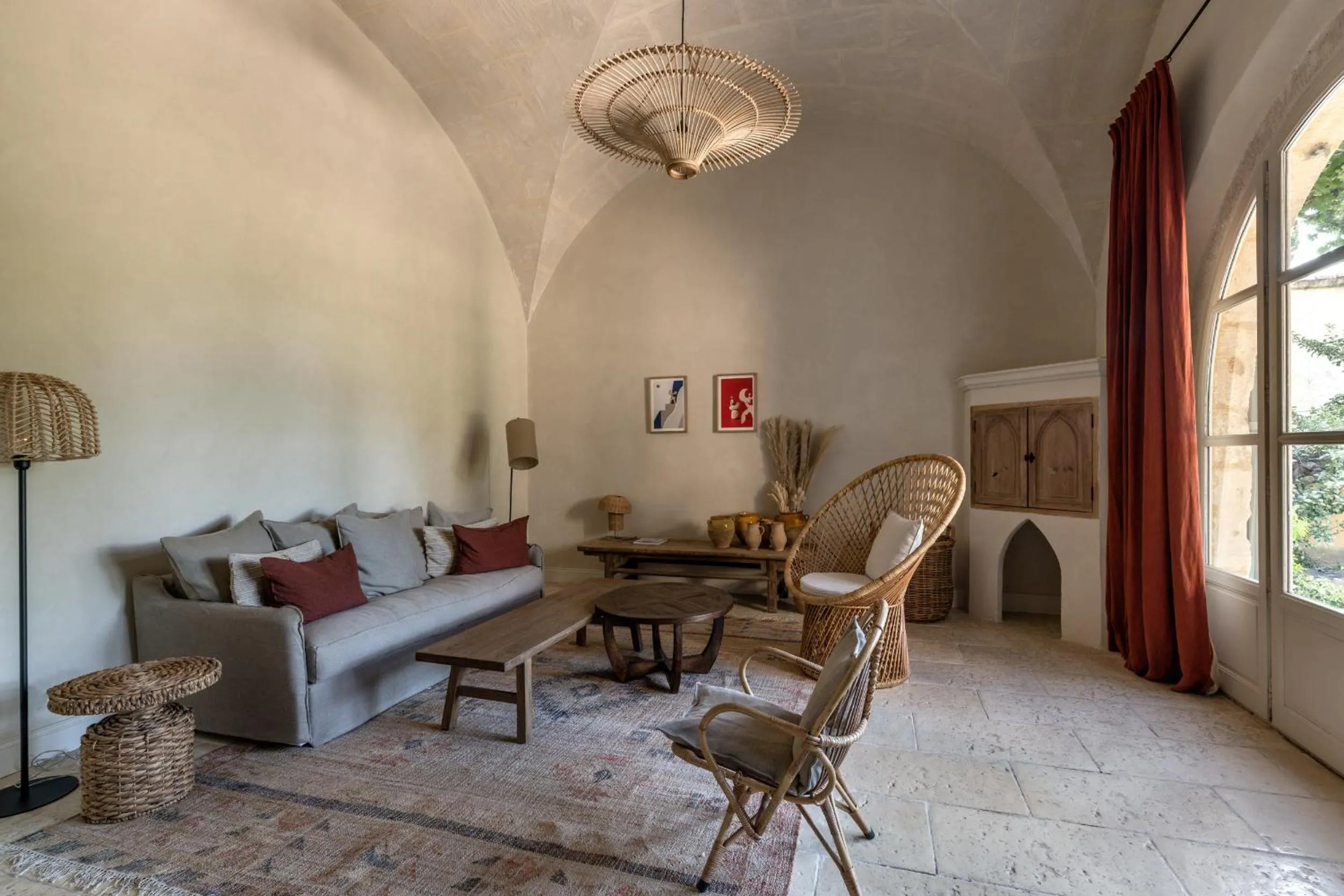 Seating area in Les Petites Maisons - Hameau des Baux