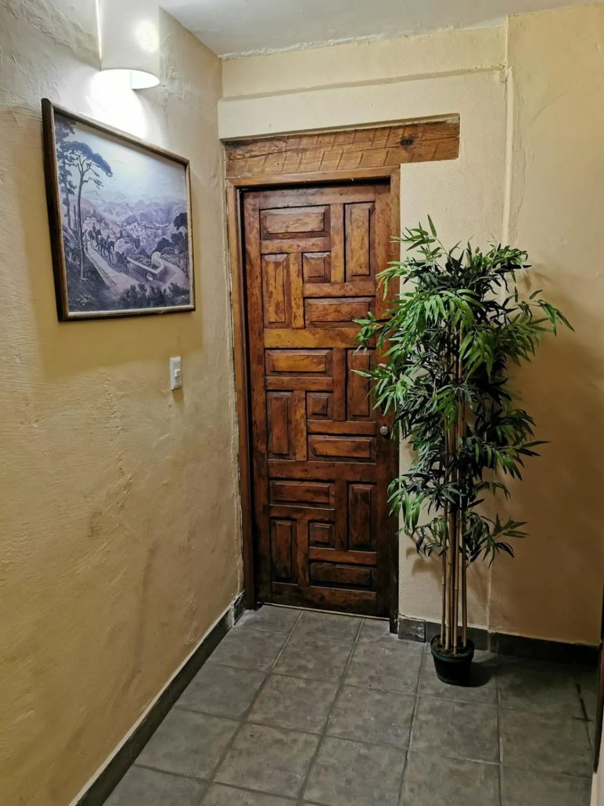 Facade/entrance in Hotel Jardín Cantador