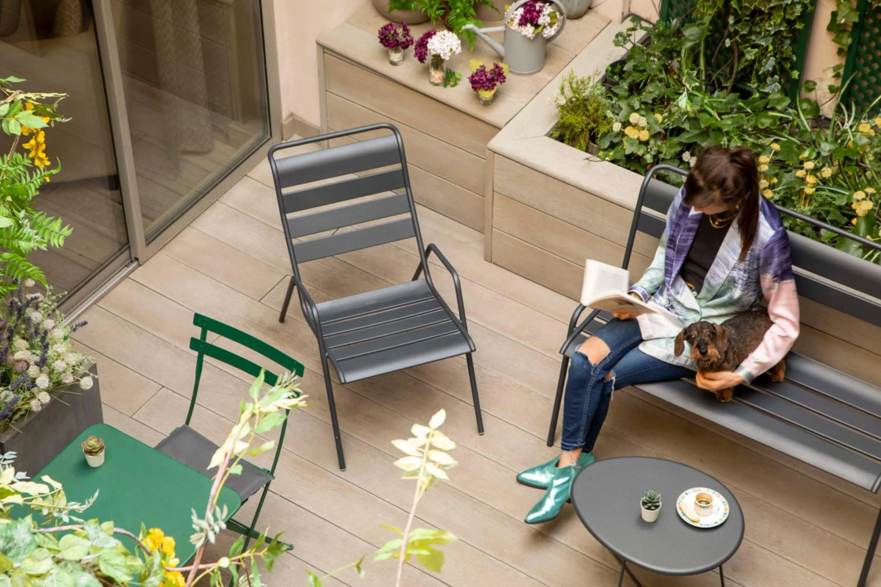 Patio in Longchamp Elysées