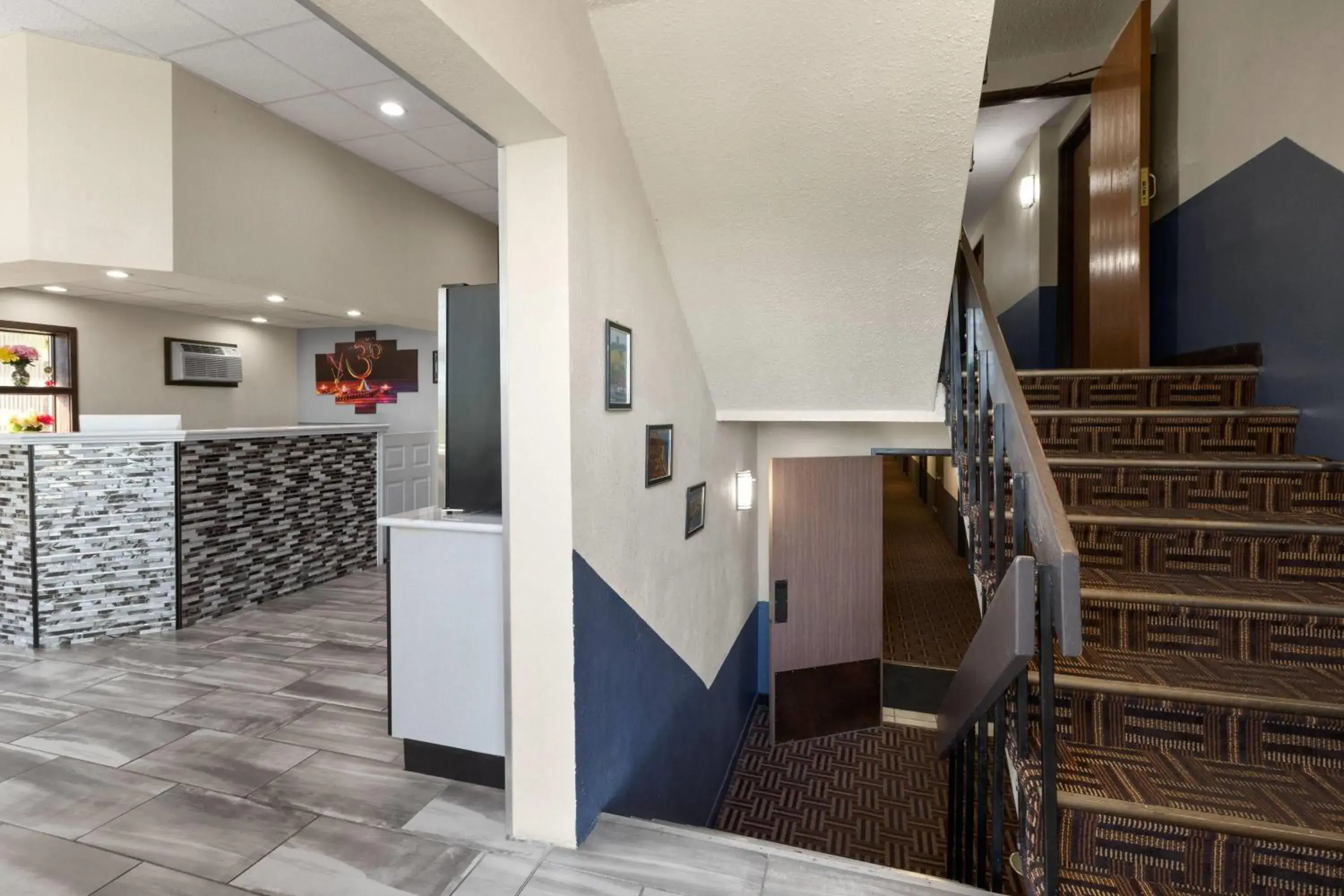 Lobby or reception in Super 8 by Wyndham Winona MN Lobby or reception in Super 8 by Wyndham Winona MN