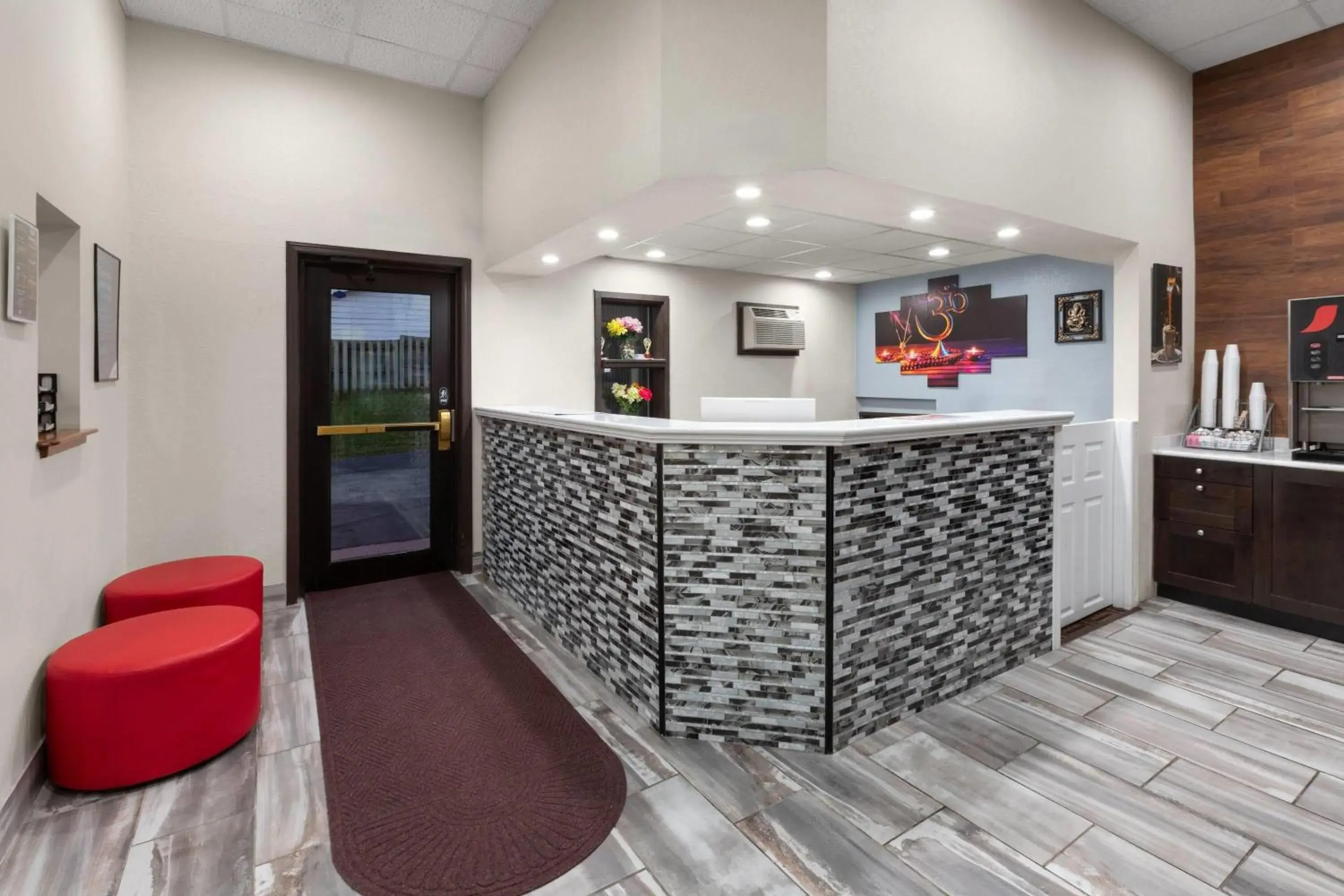 Lobby or reception in Super 8 by Wyndham Winona MN Lobby or reception in Super 8 by Wyndham Winona MN