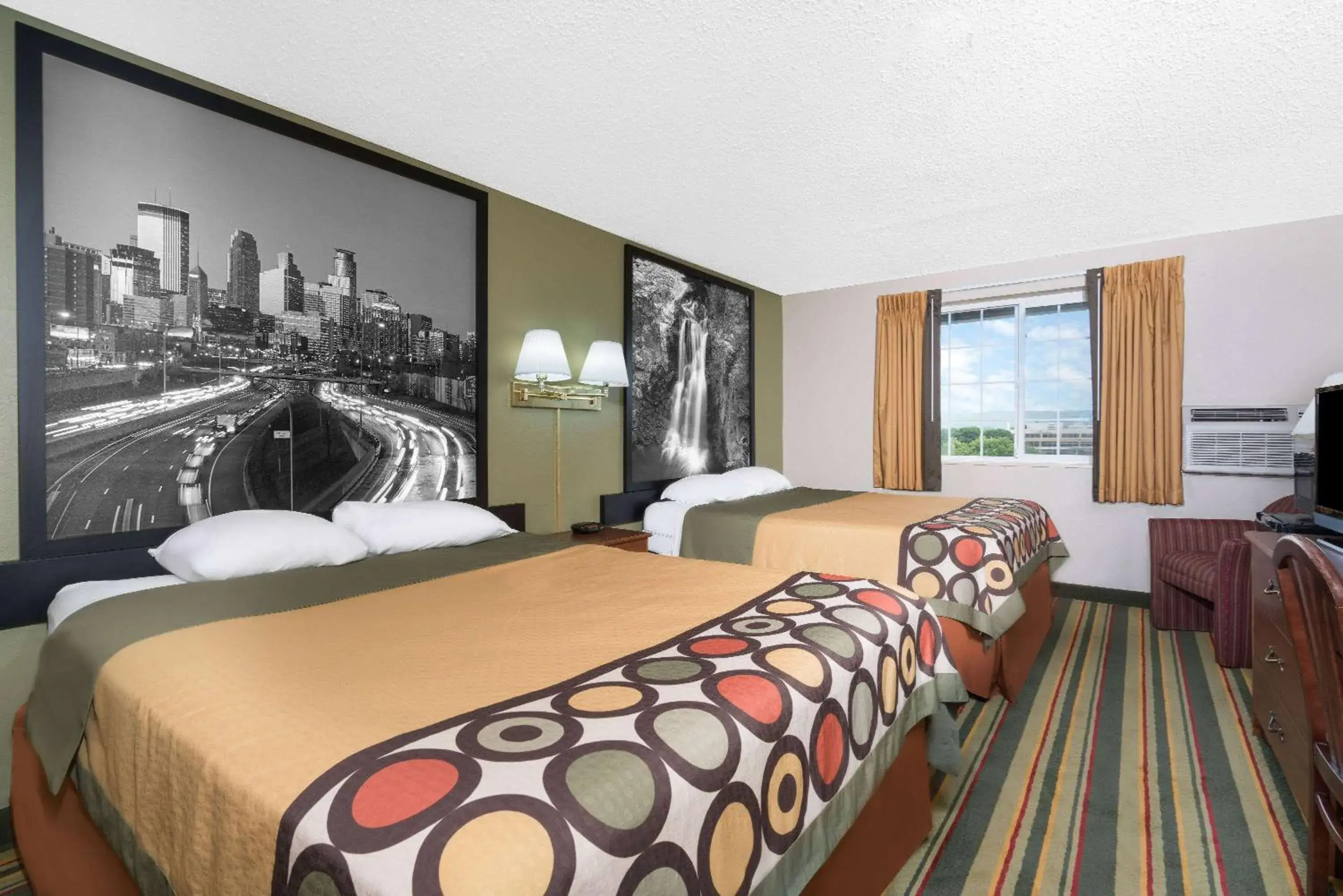 Queen Room with Two Queen Beds - Non-Smoking in Super 8 by Wyndham Winona MN Queen Room with Two Queen Beds - Non-Smoking in Super 8 by Wyndham Winona MN