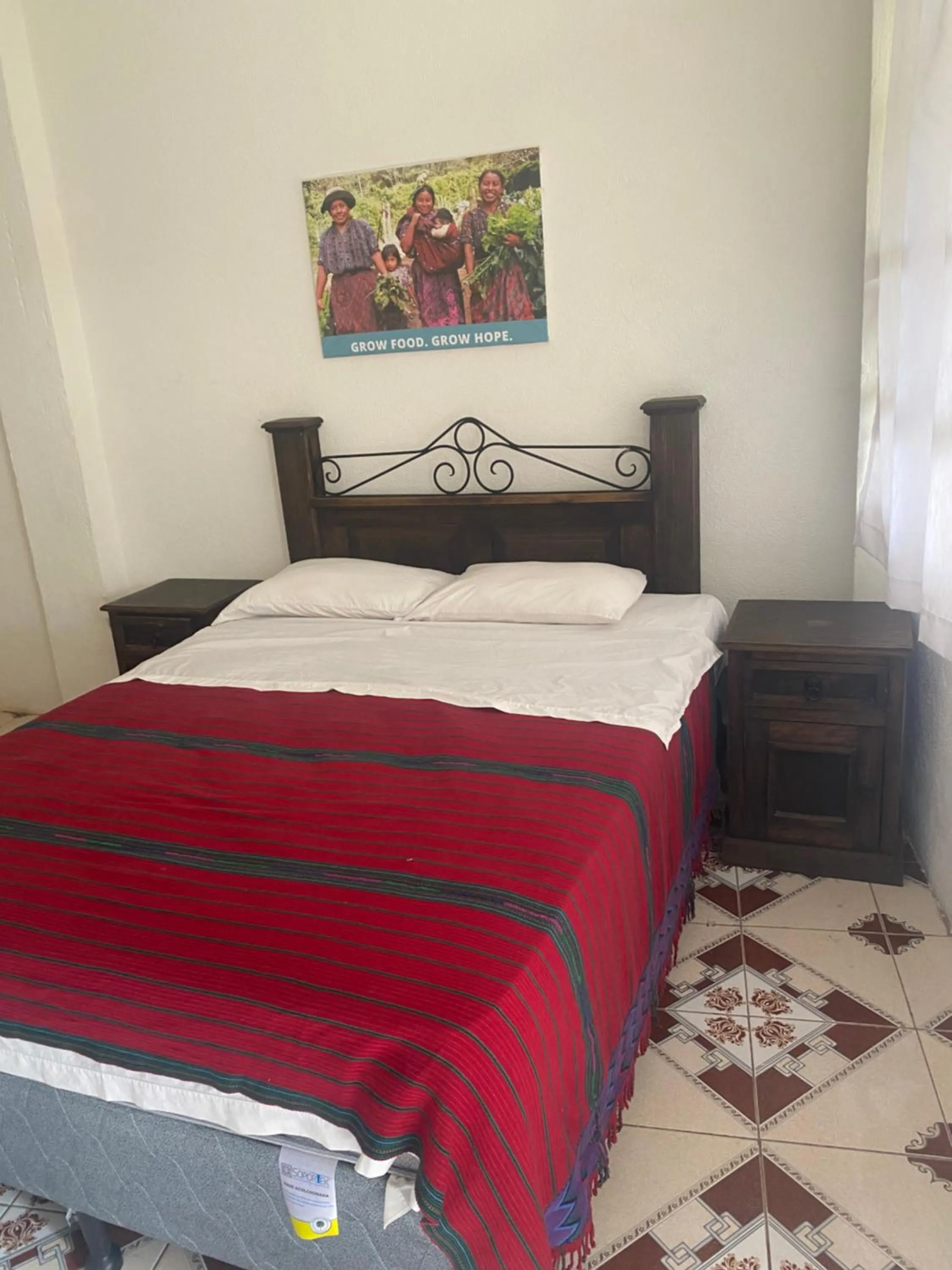 Bed in Gutierrez Hotel