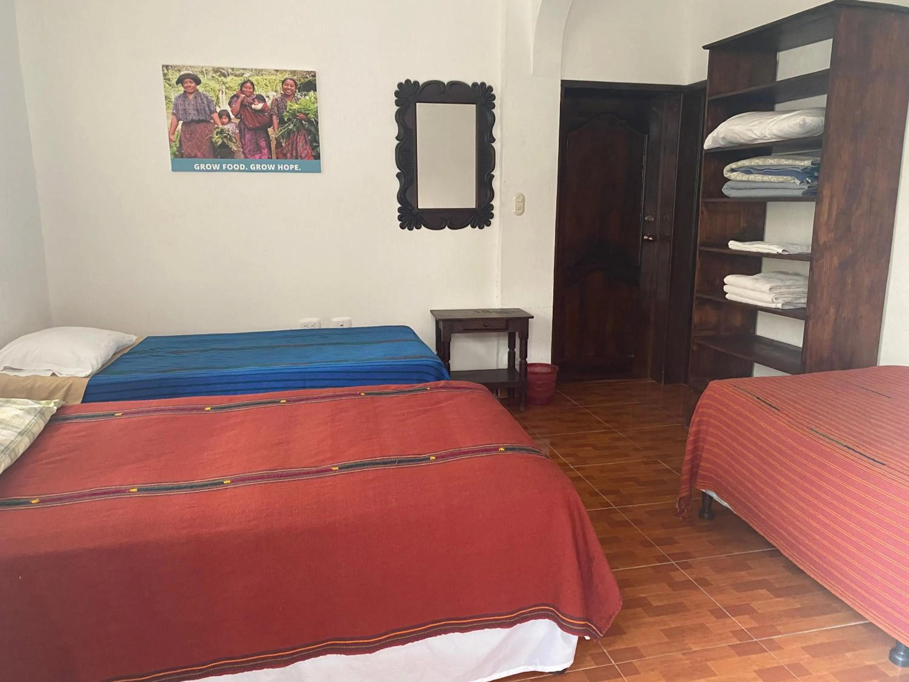Bed in Gutierrez Hotel