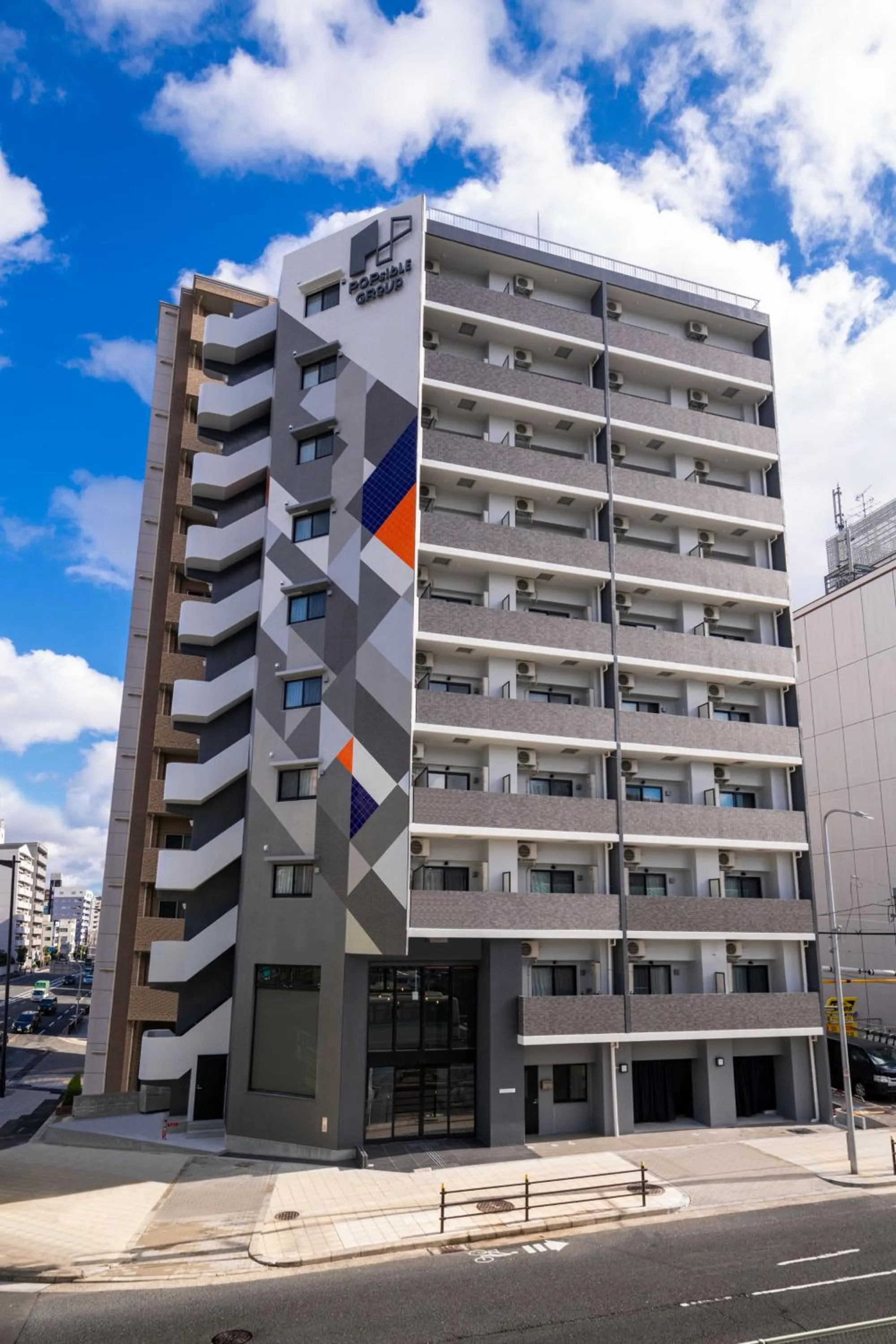 Property building in Popway Residence Tennoji