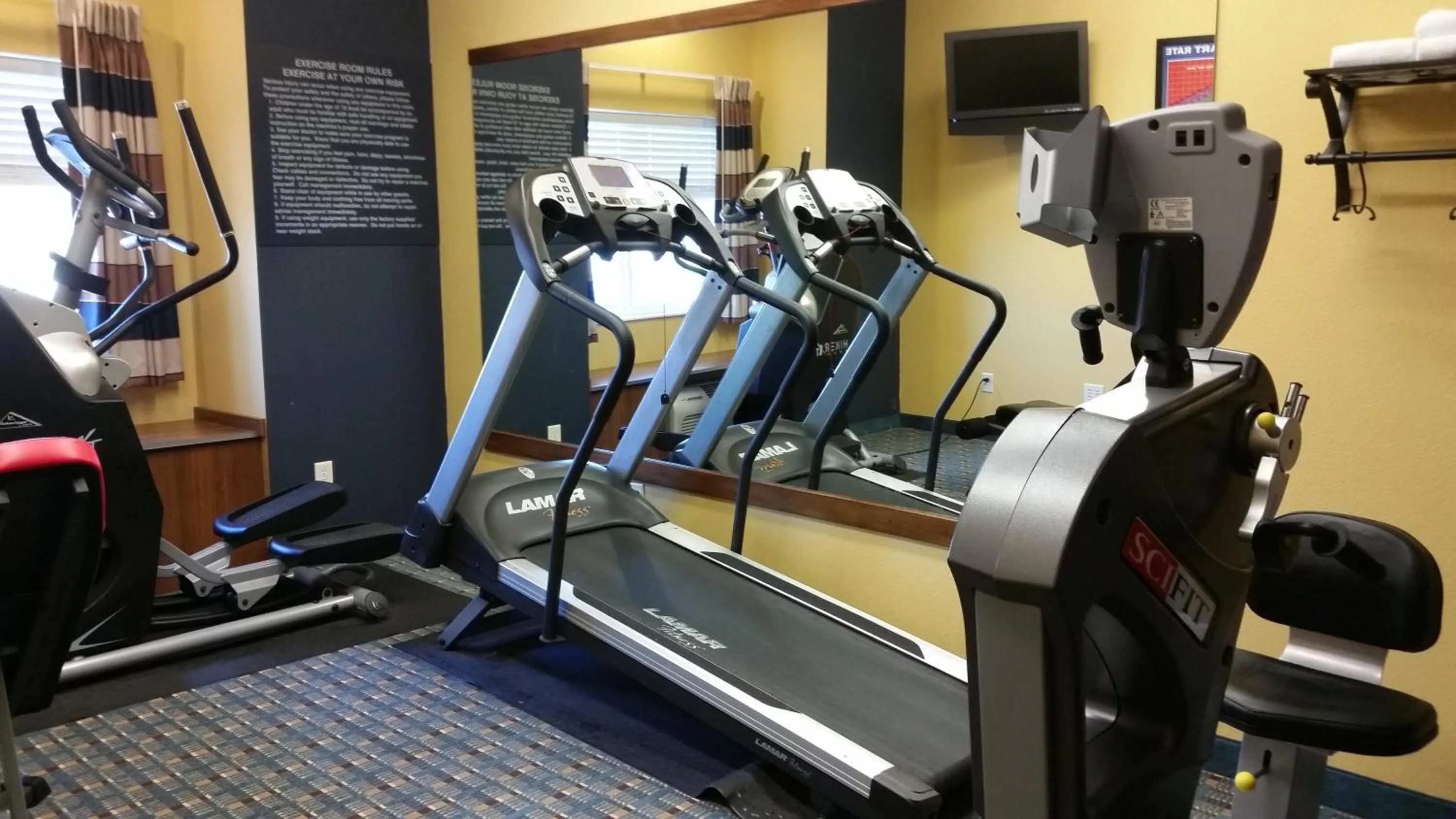 Fitness centre/facilities in Microtel Inn & Suites - Kearney
