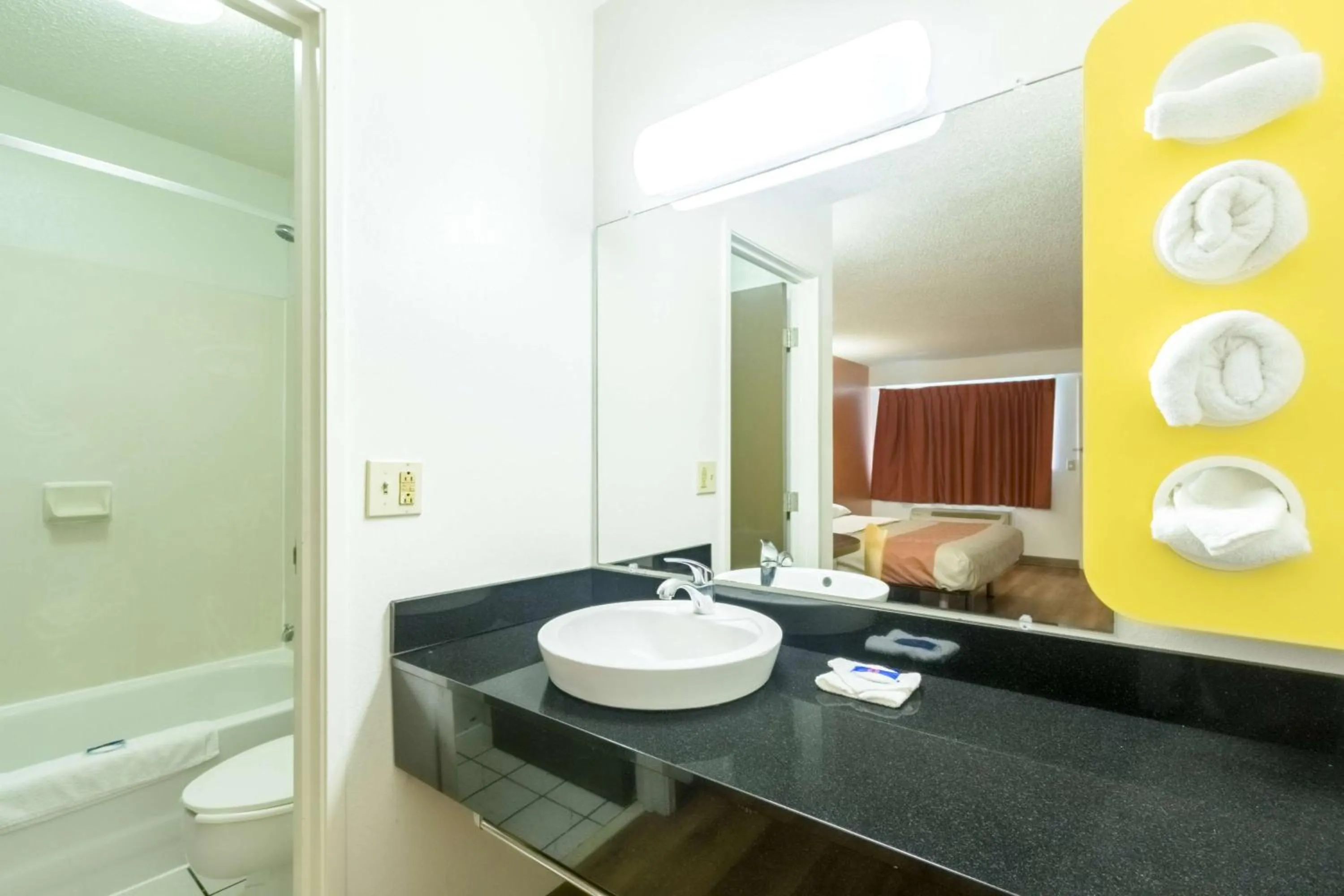 Toilet in Motel 6-Crawfordsville, IN