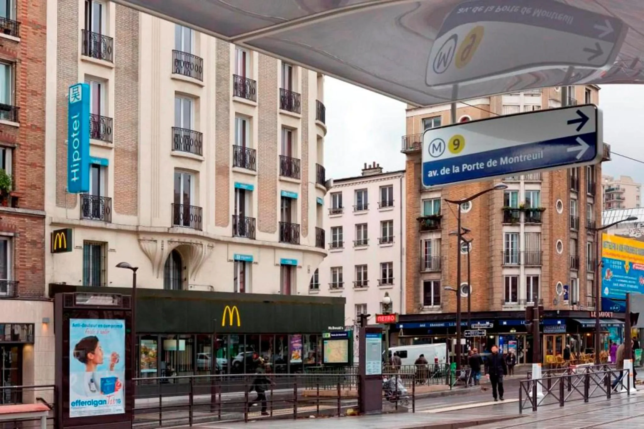 Facade/entrance in Hipotel Paris Printania Maraichers