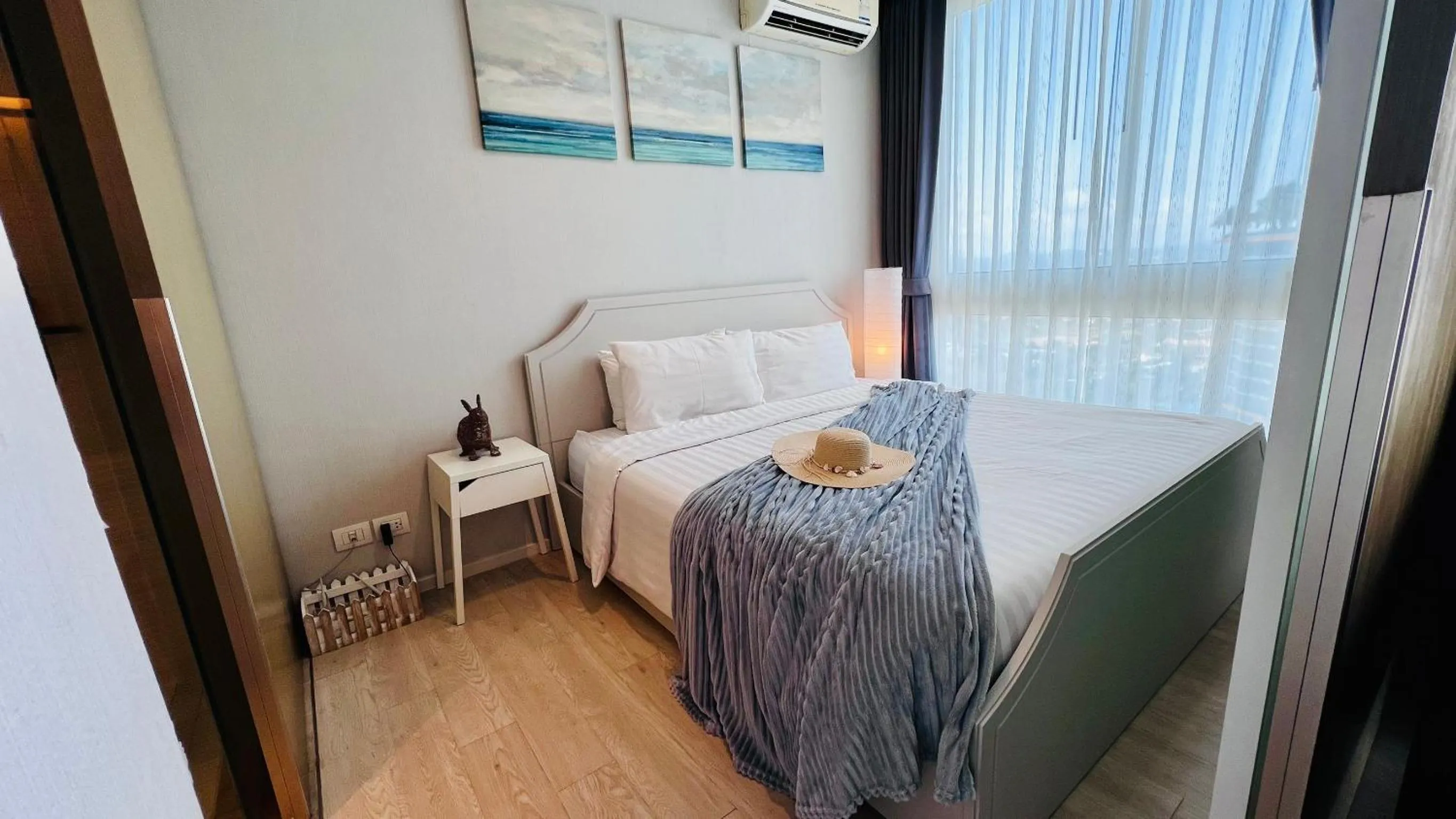 Bed in Pattaya Holiday at Veranda Residence Pattaya