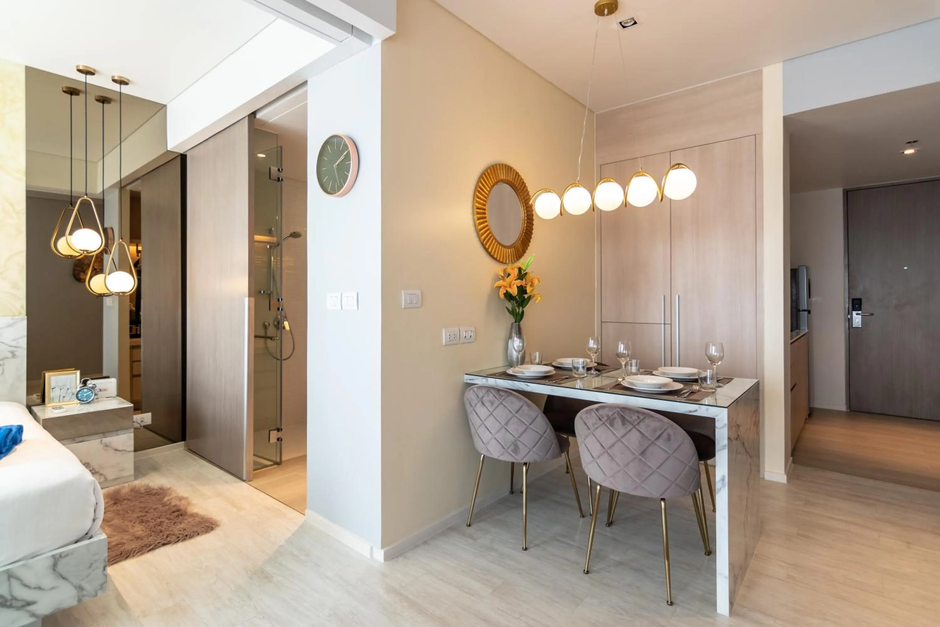 Bed in Pattaya Holiday at Veranda Residence Pattaya