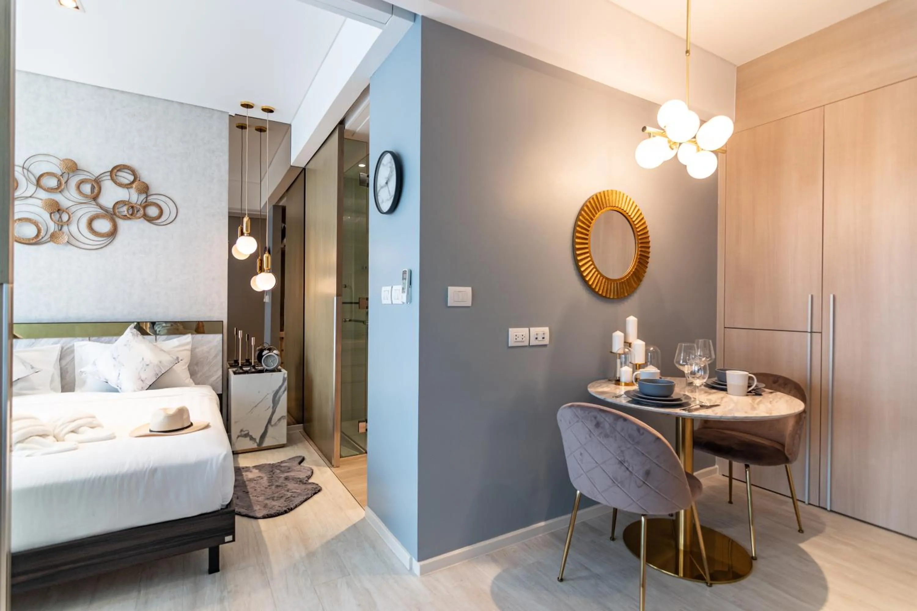 Bed in Pattaya Holiday at Veranda Residence Pattaya