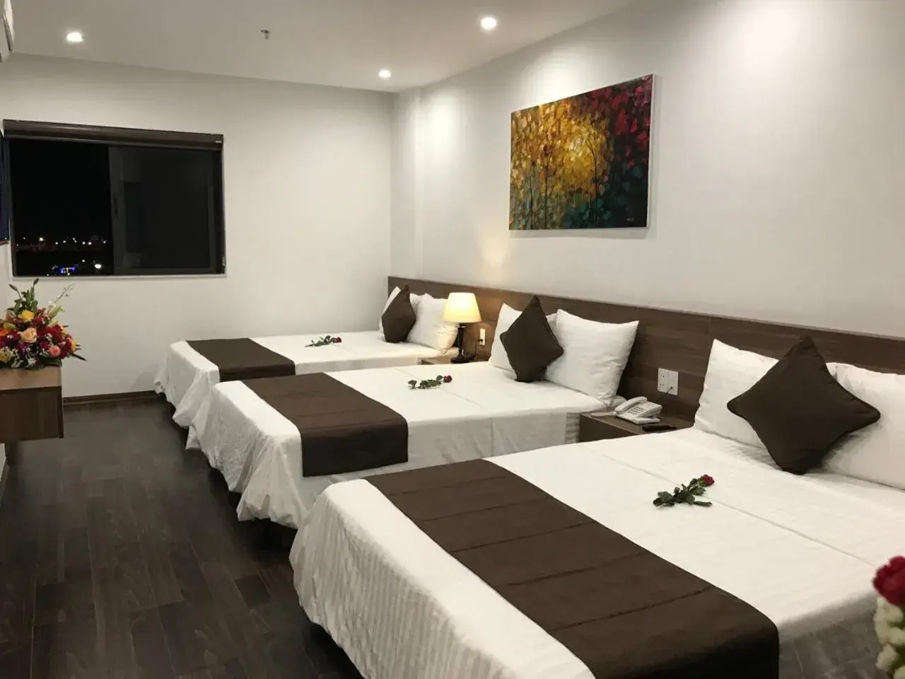 Communal lounge/ TV room, Bed in Windy Hotel Quang Binh Communal lounge/ TV room, Bed in Windy Hotel Quang Binh
