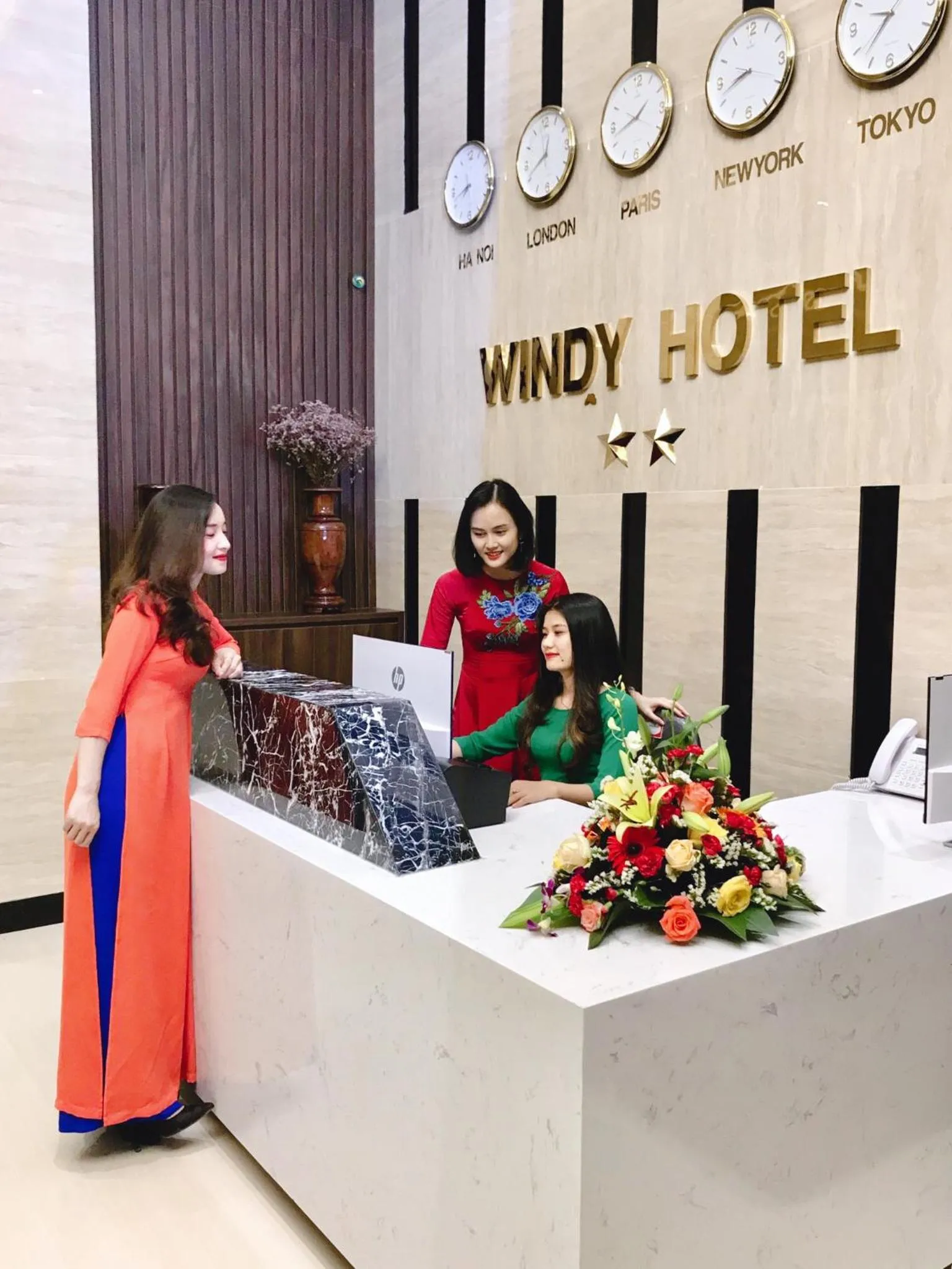 Staff in Windy Hotel Quang Binh