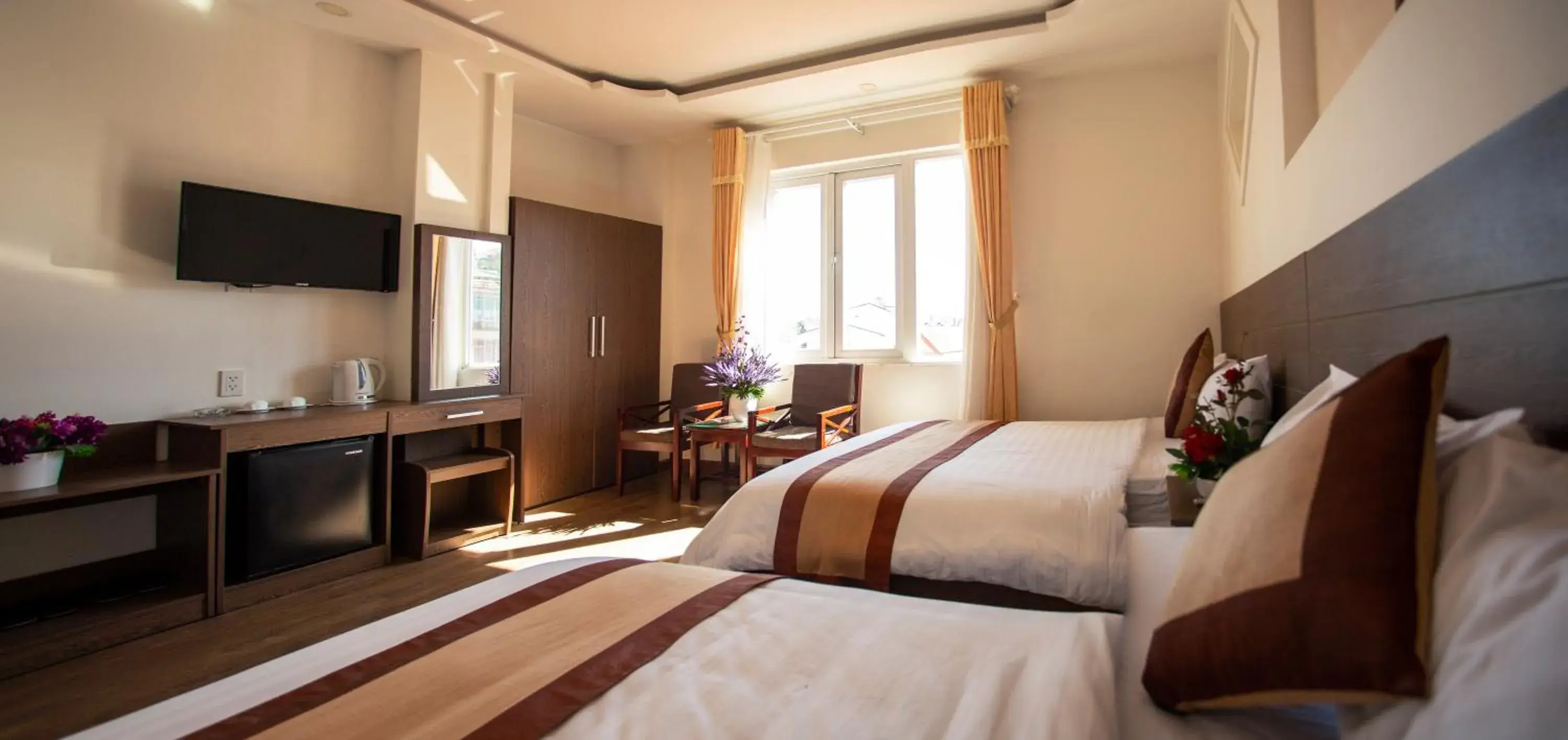 Bed in New Hampton Suits-Tam Xuan Centre Hotel Bed in New Hampton Suits-Tam Xuan Centre Hotel