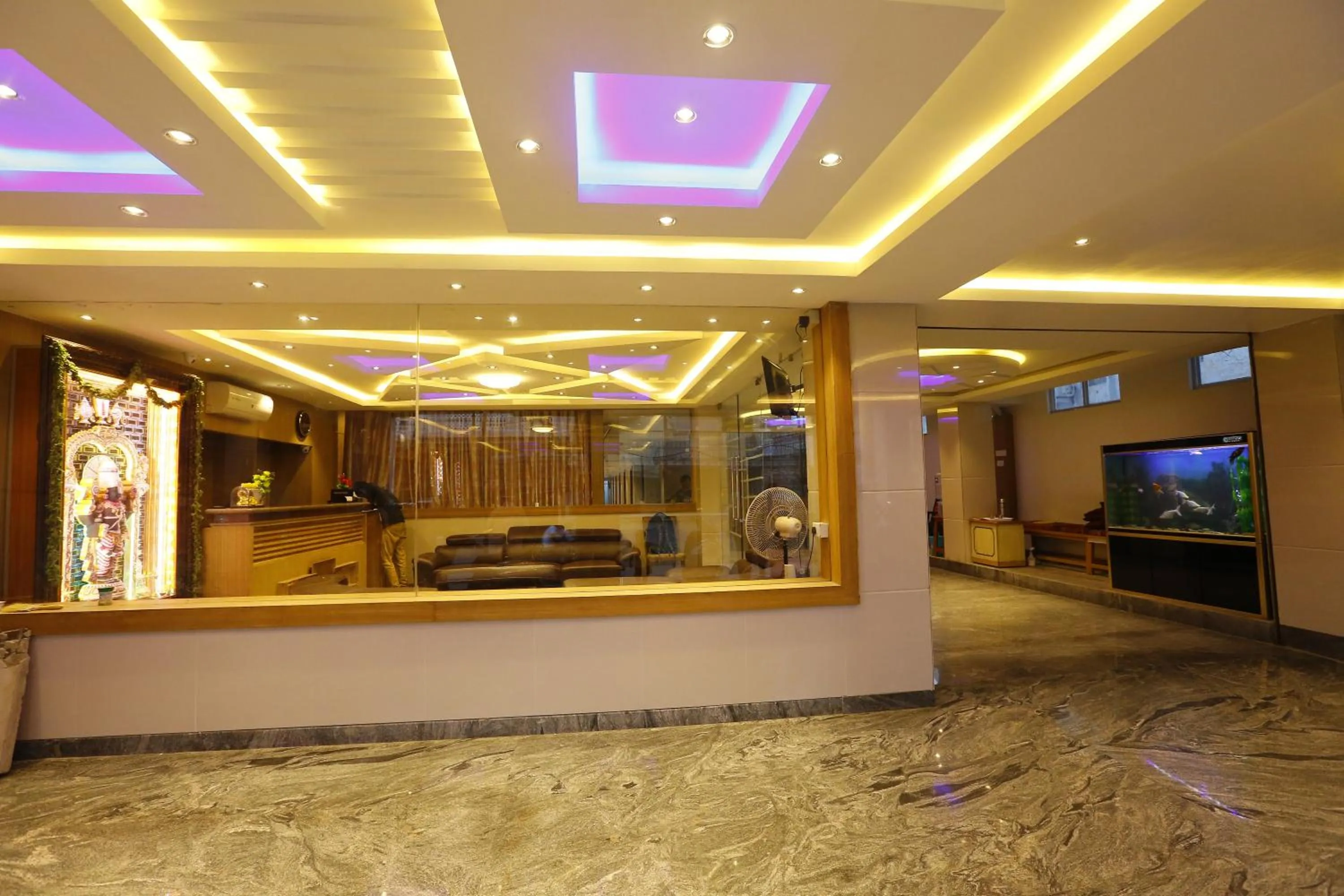 Lobby or reception in Nitheesh Residency