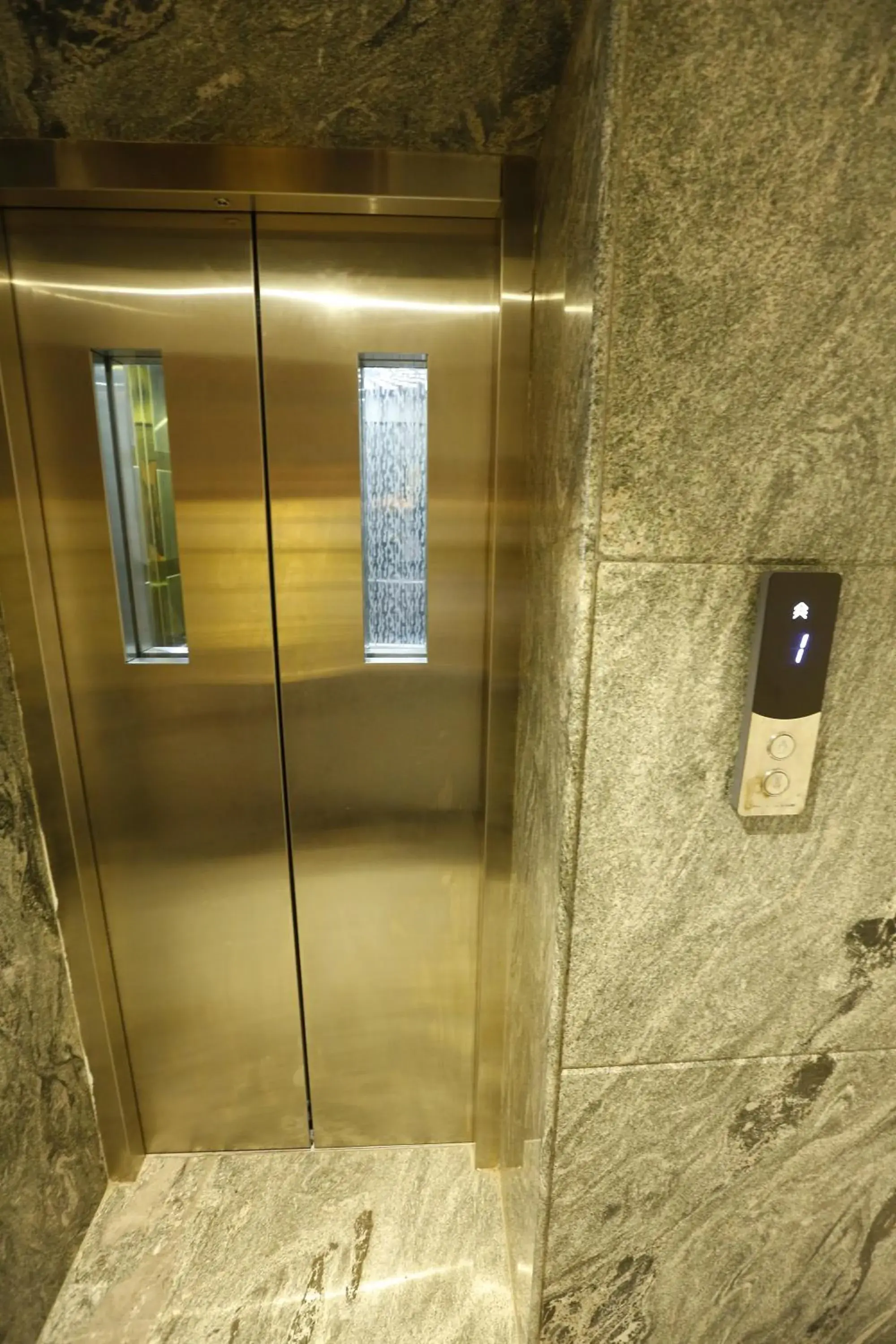 Facade/entrance in Nitheesh Residency Facade/entrance in Nitheesh Residency