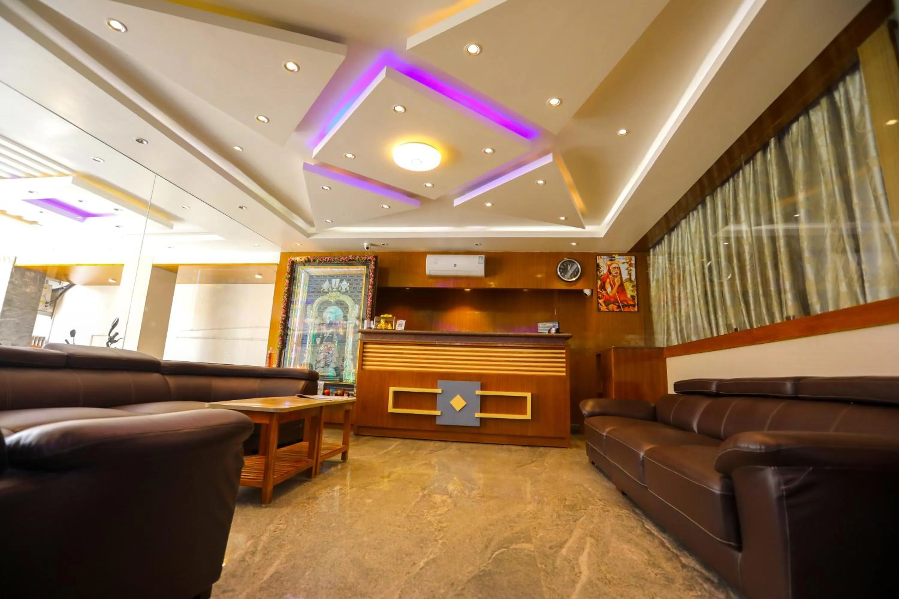 Lobby or reception in Nitheesh Residency
