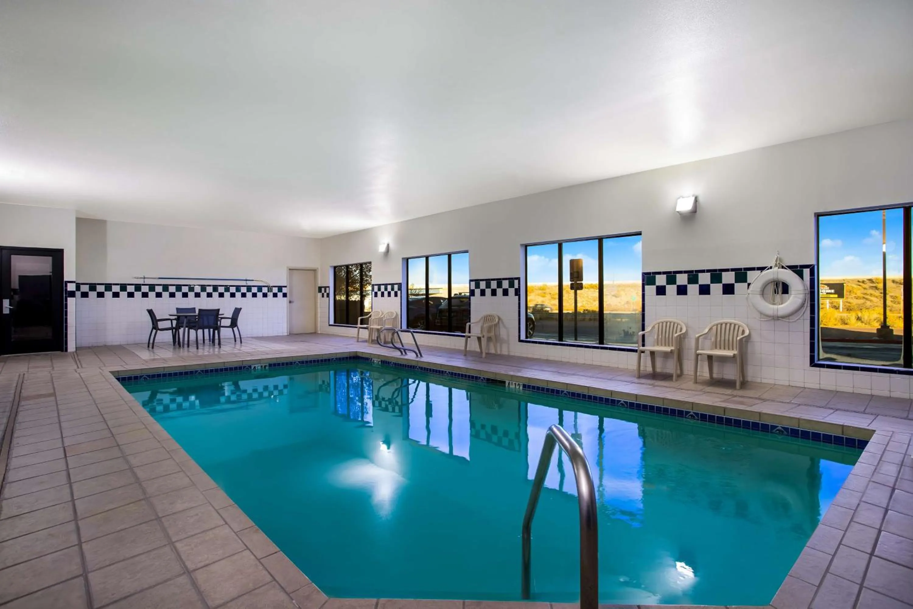 Pool view in Best Western Gallup West