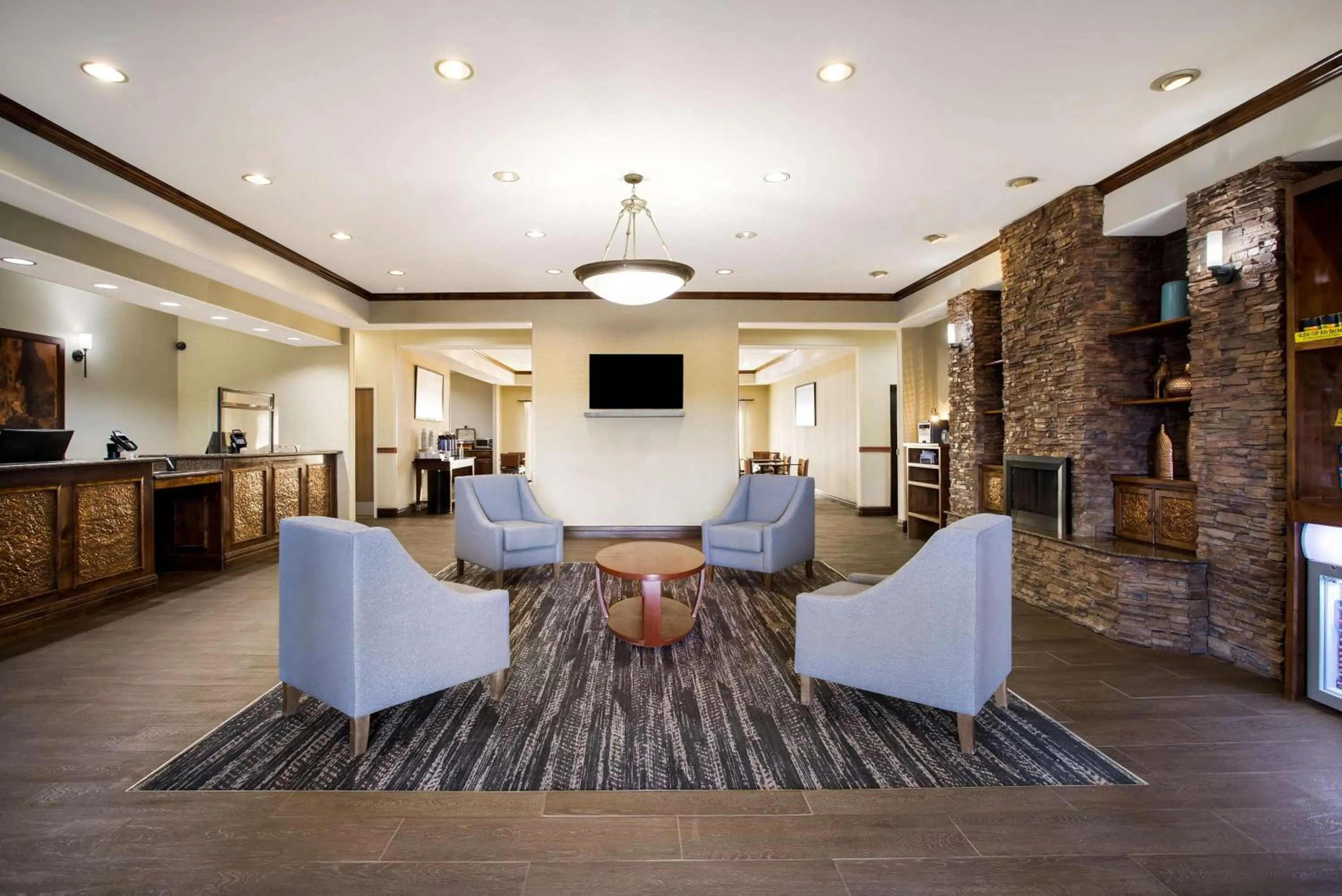 Lobby or reception in Best Western Gallup West