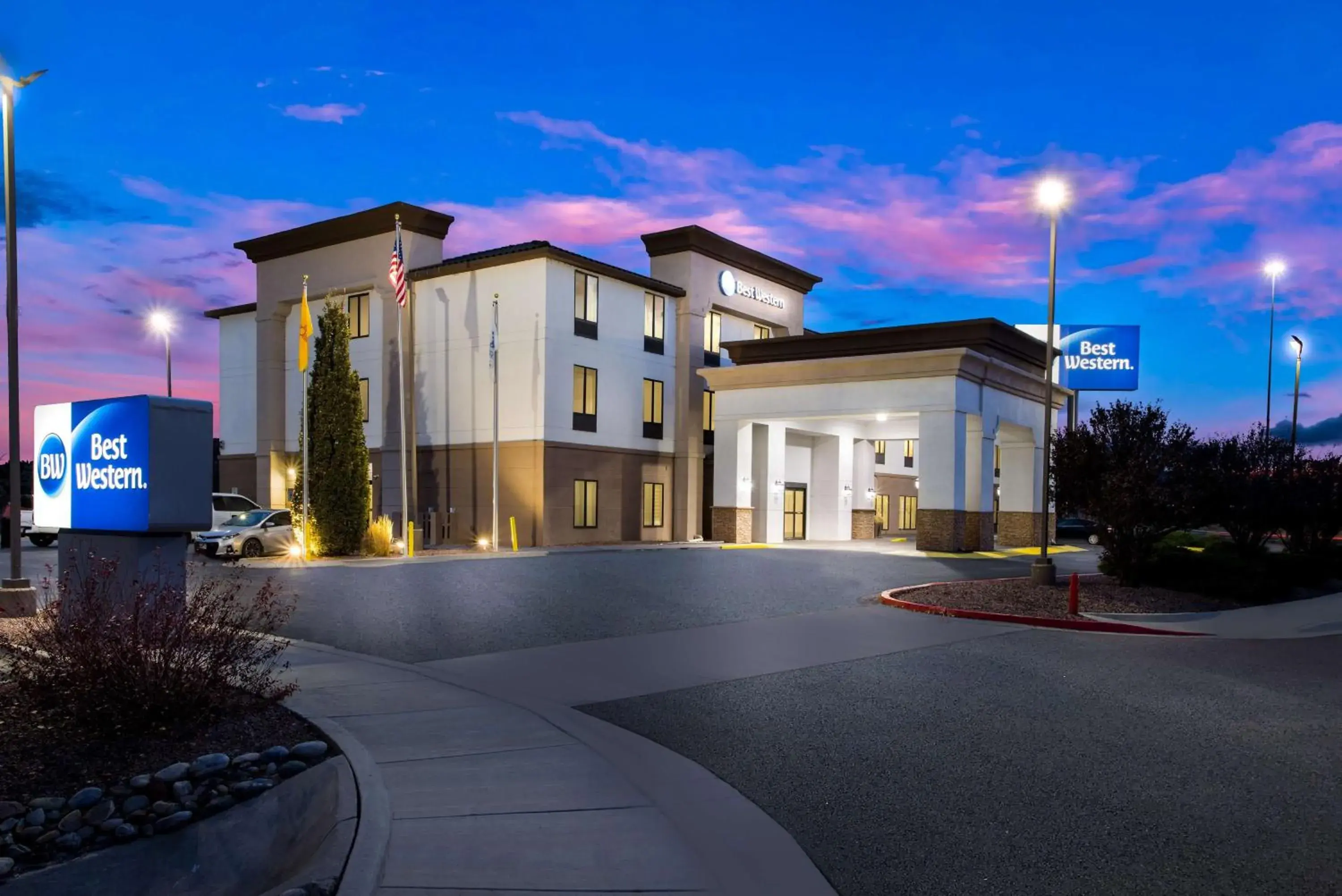 Property building in Best Western Gallup West Property building in Best Western Gallup West