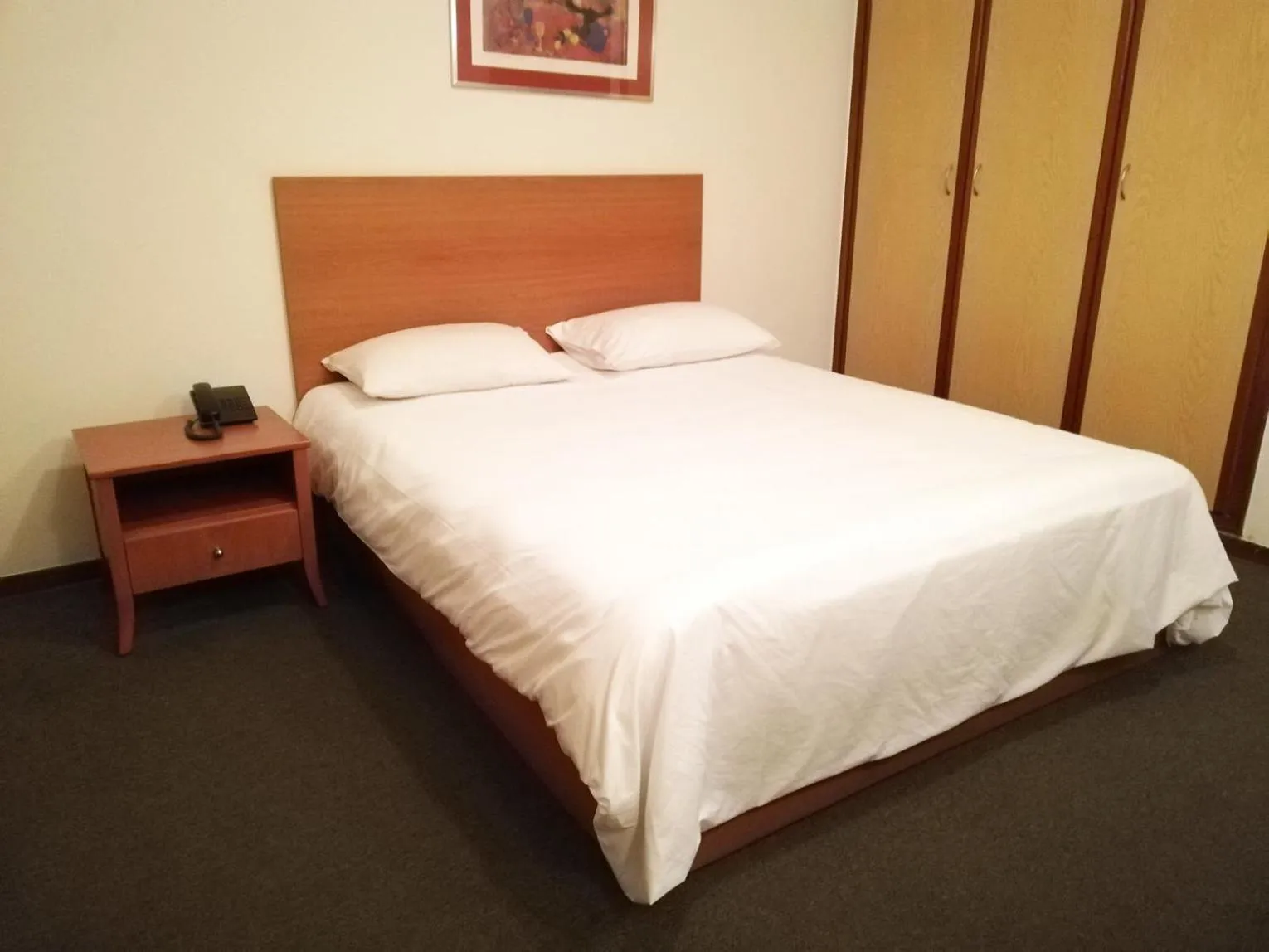 Bed in Brazilia Suites Hotel