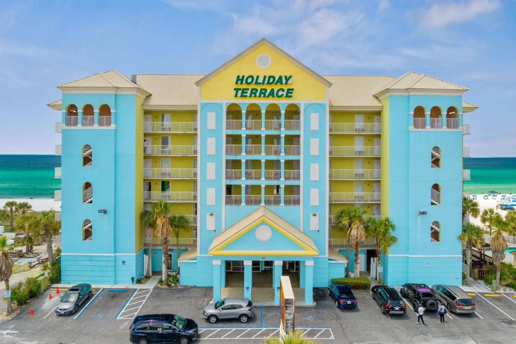 Property building in Holiday Terrace Beachfront Hotel, a By The Sea Resort Property building in Holiday Terrace Beachfront Hotel, a By The Sea Resort