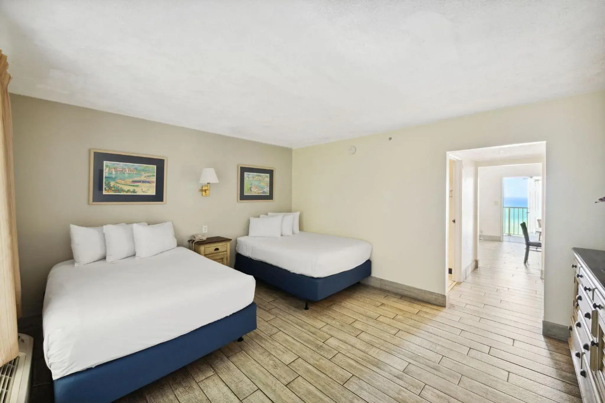 Bedroom in Holiday Terrace Beachfront Hotel, a By The Sea Resort Bedroom in Holiday Terrace Beachfront Hotel, a By The Sea Resort